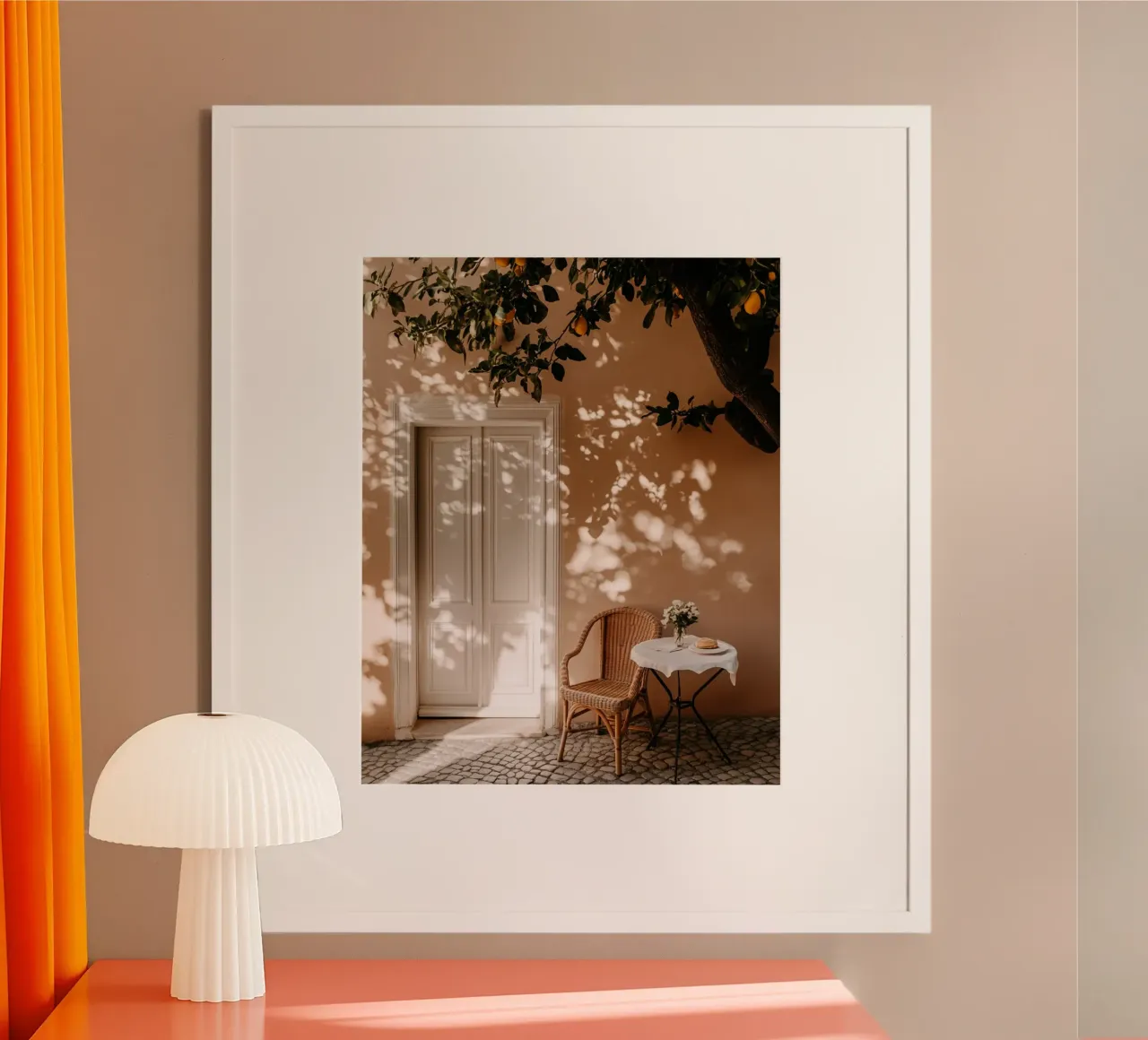 La Dolce Vita poster con telaio in legno da PhotoVibe Decor