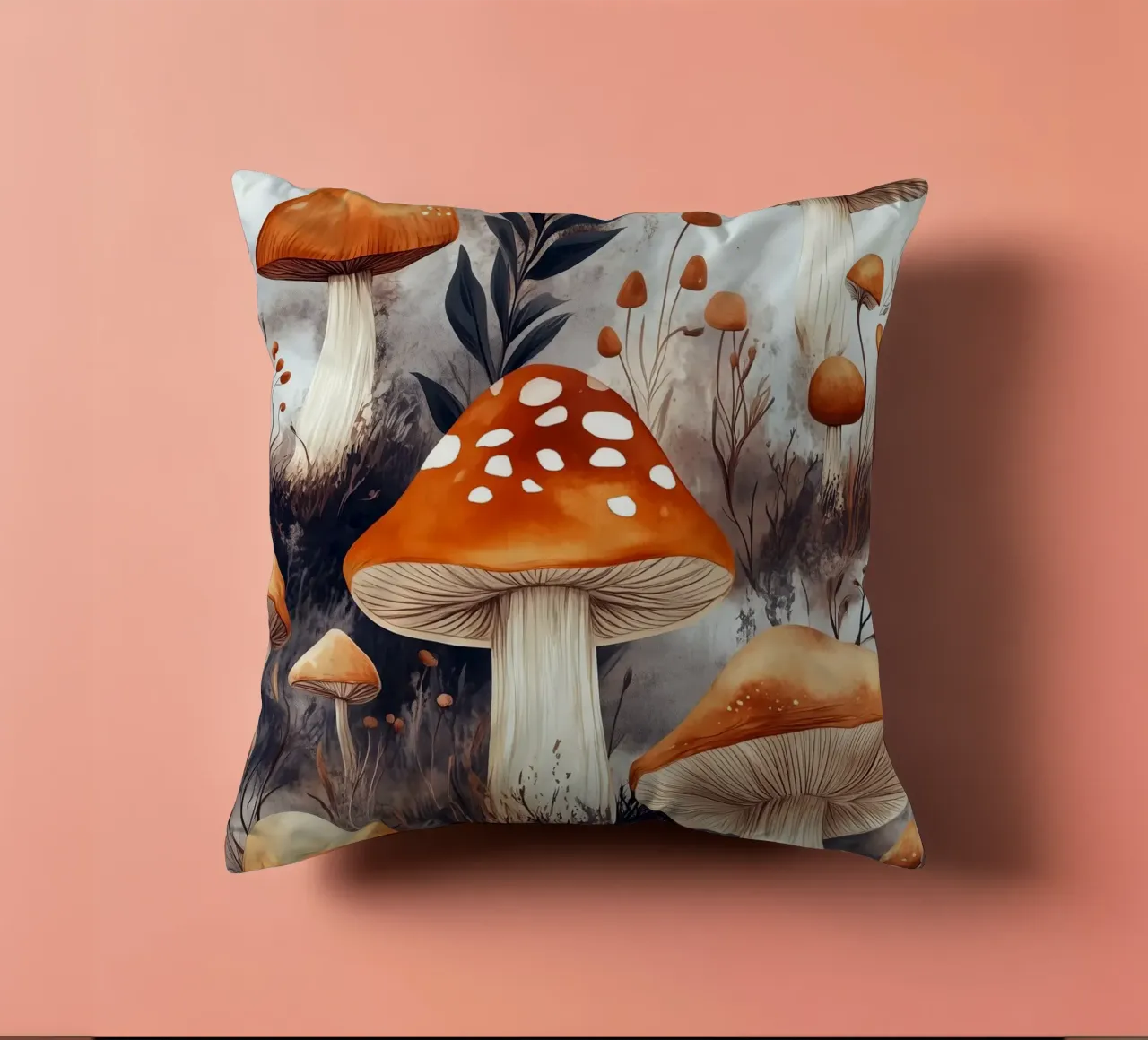 Funghi cuscino da Lionmixart