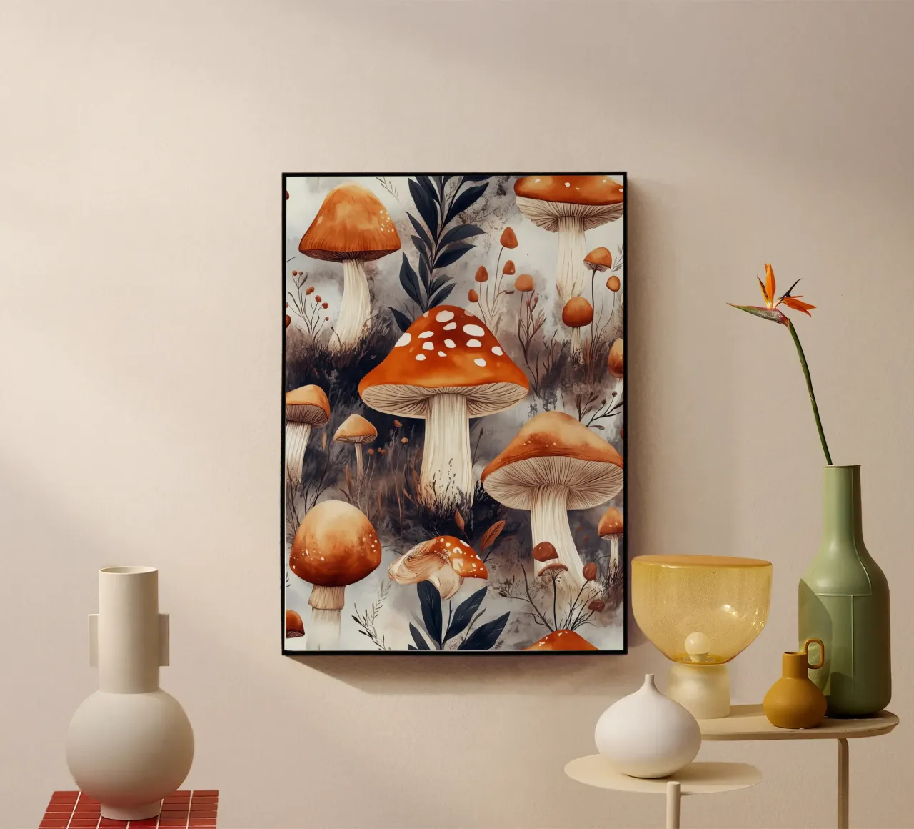 Funghi plexiglass da Lionmixart