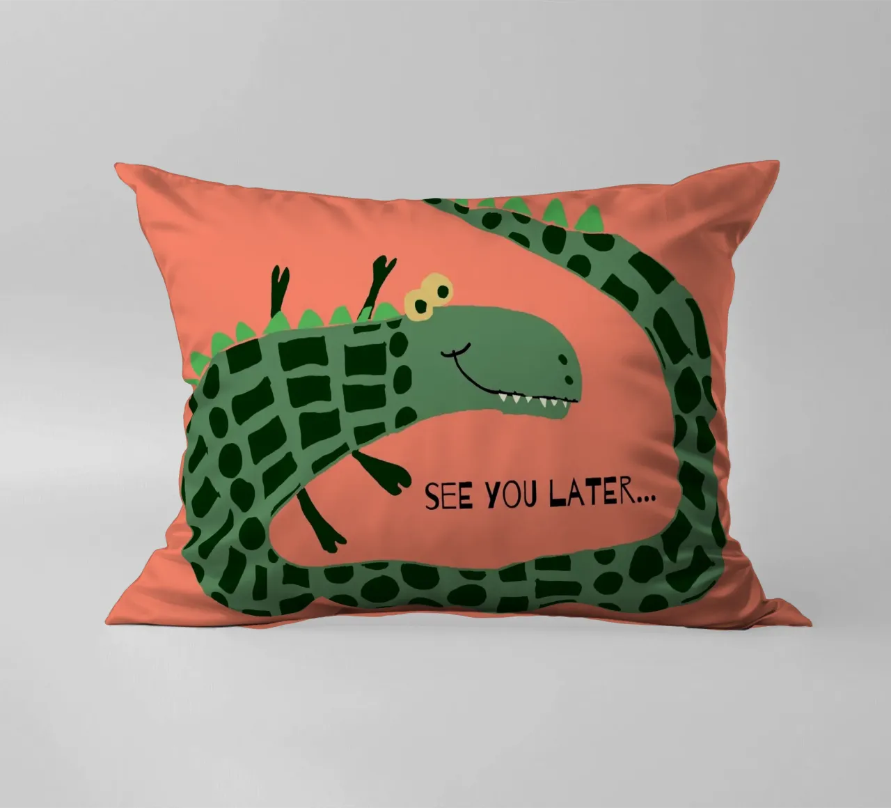 Simple Crocodile cuscino da maramirage