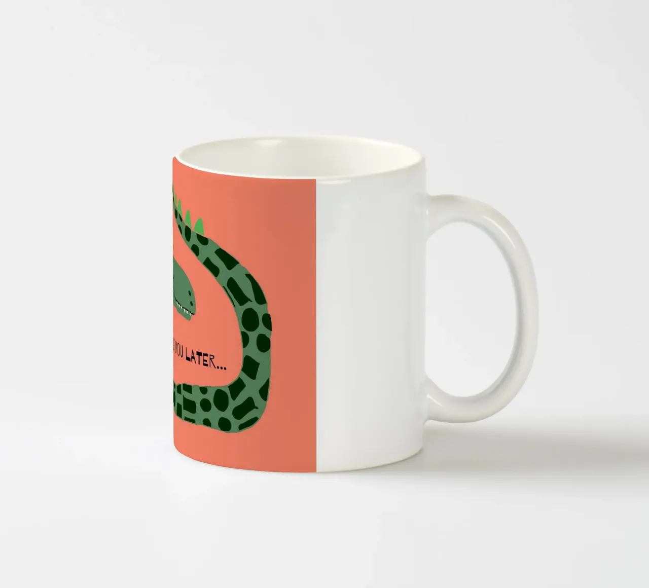 Simple Crocodile tazza in ceramica da maramirage
