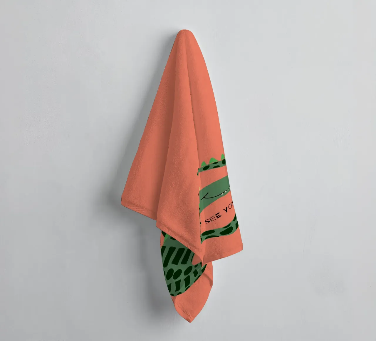 Simple Crocodile asciugamano da bagno da maramirage
