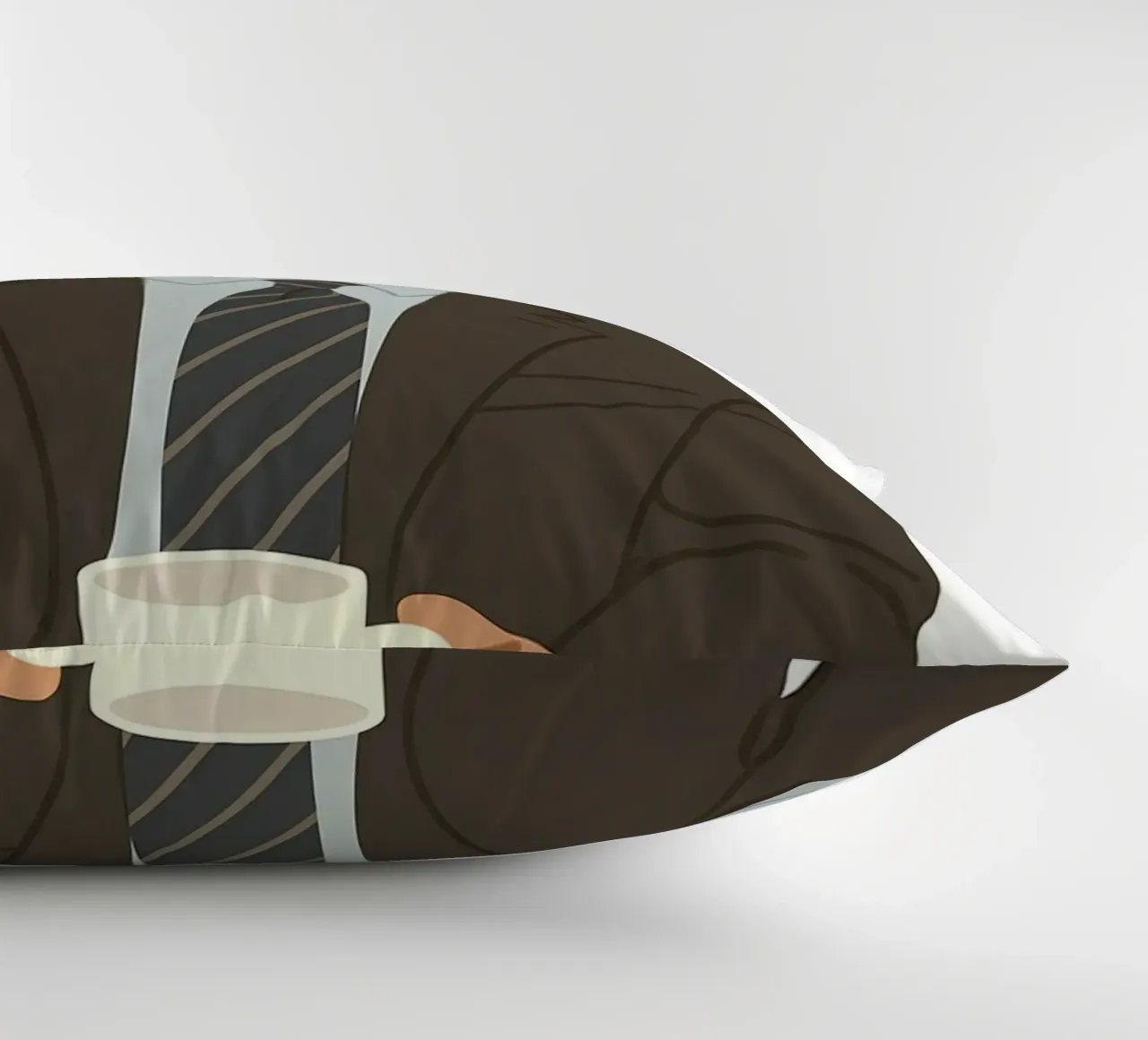 Michael Scott The Office Minimalist cuscino da MoviesArt