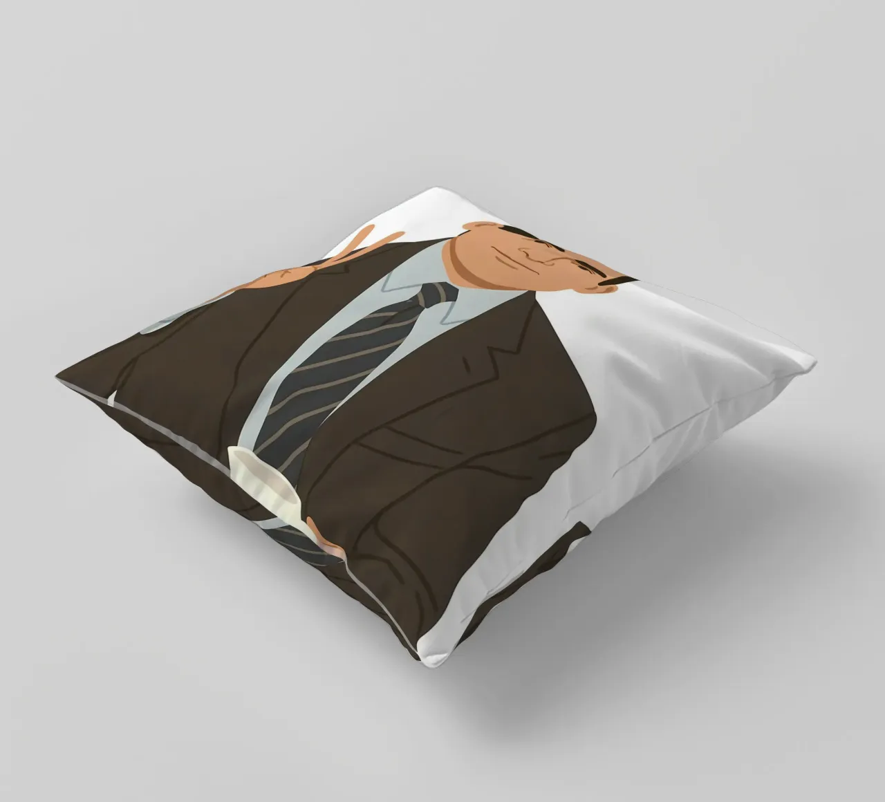 Michael Scott The Office Minimalist cuscino da MoviesArt