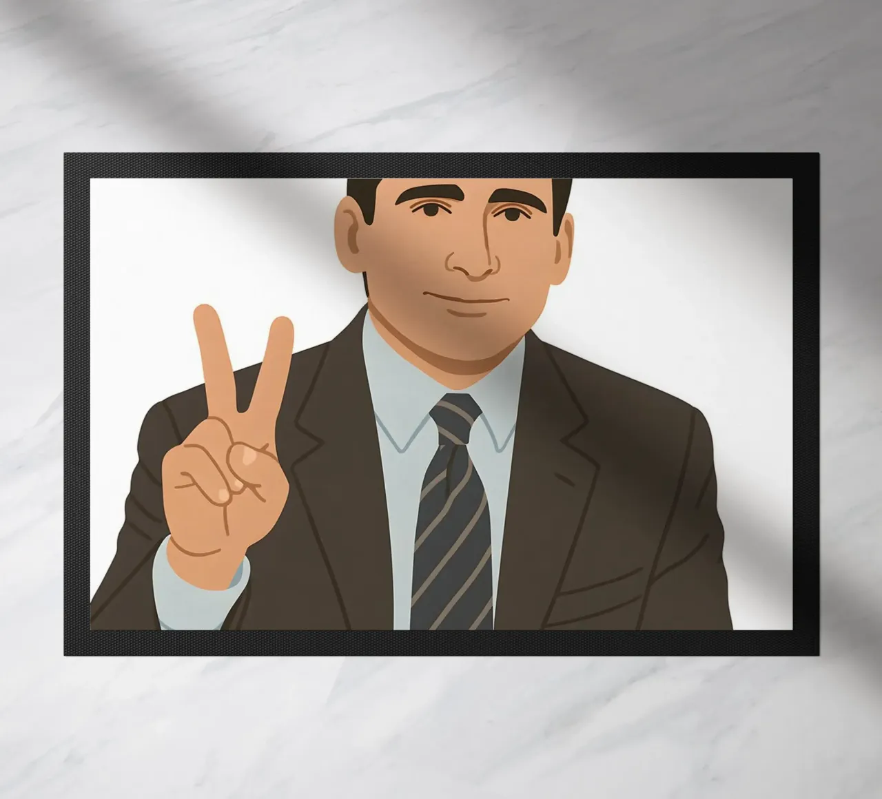 Michael Scott The Office Minimalist zerbino da MoviesArt