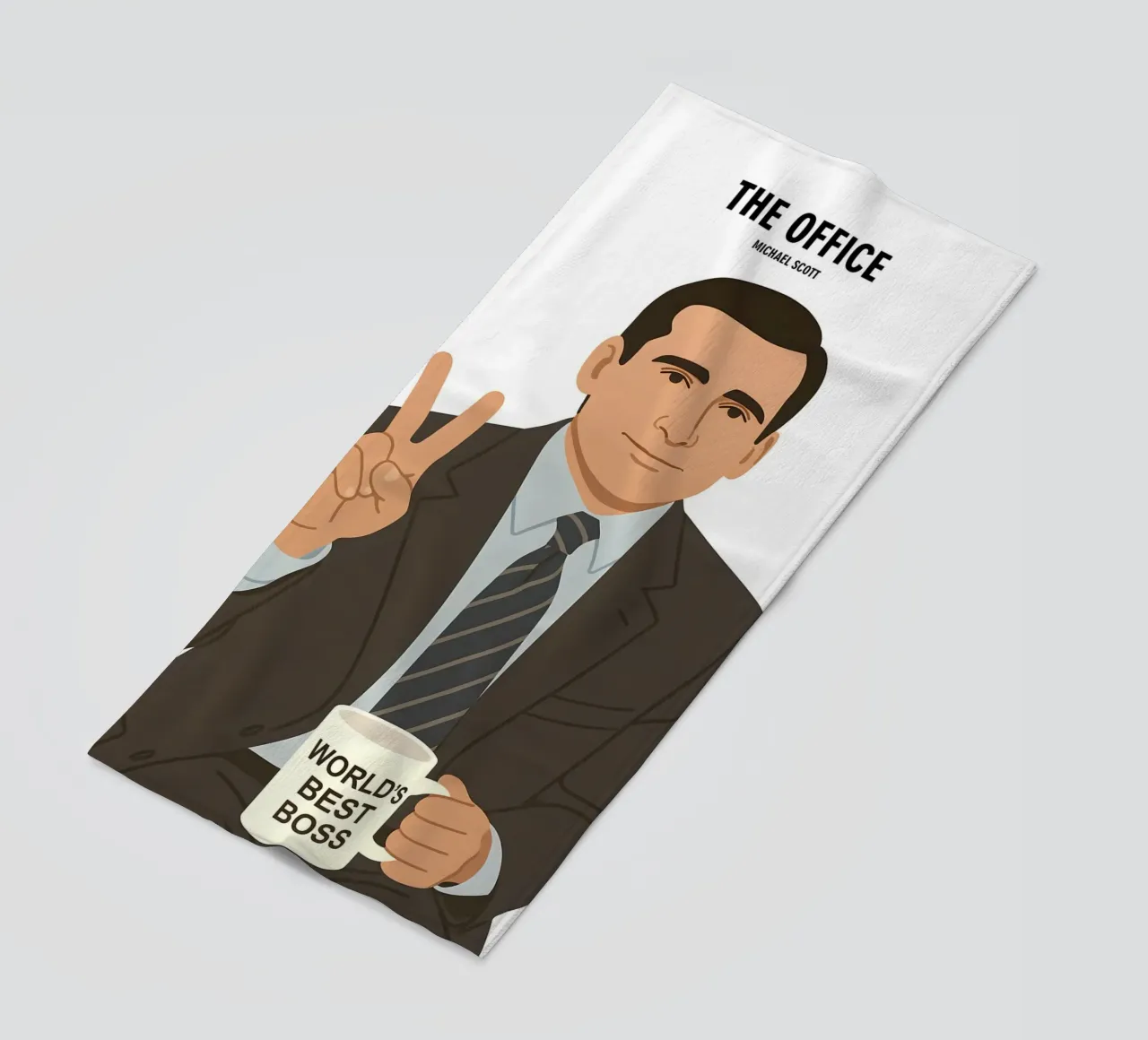 Michael Scott The Office Minimalist telo mare da MoviesArt
