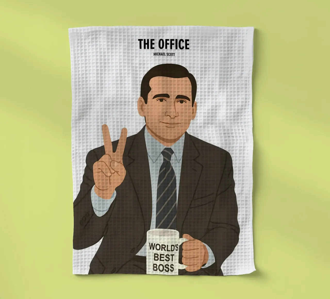 Michael Scott The Office Minimalist canovaccio da cucina da MoviesArt