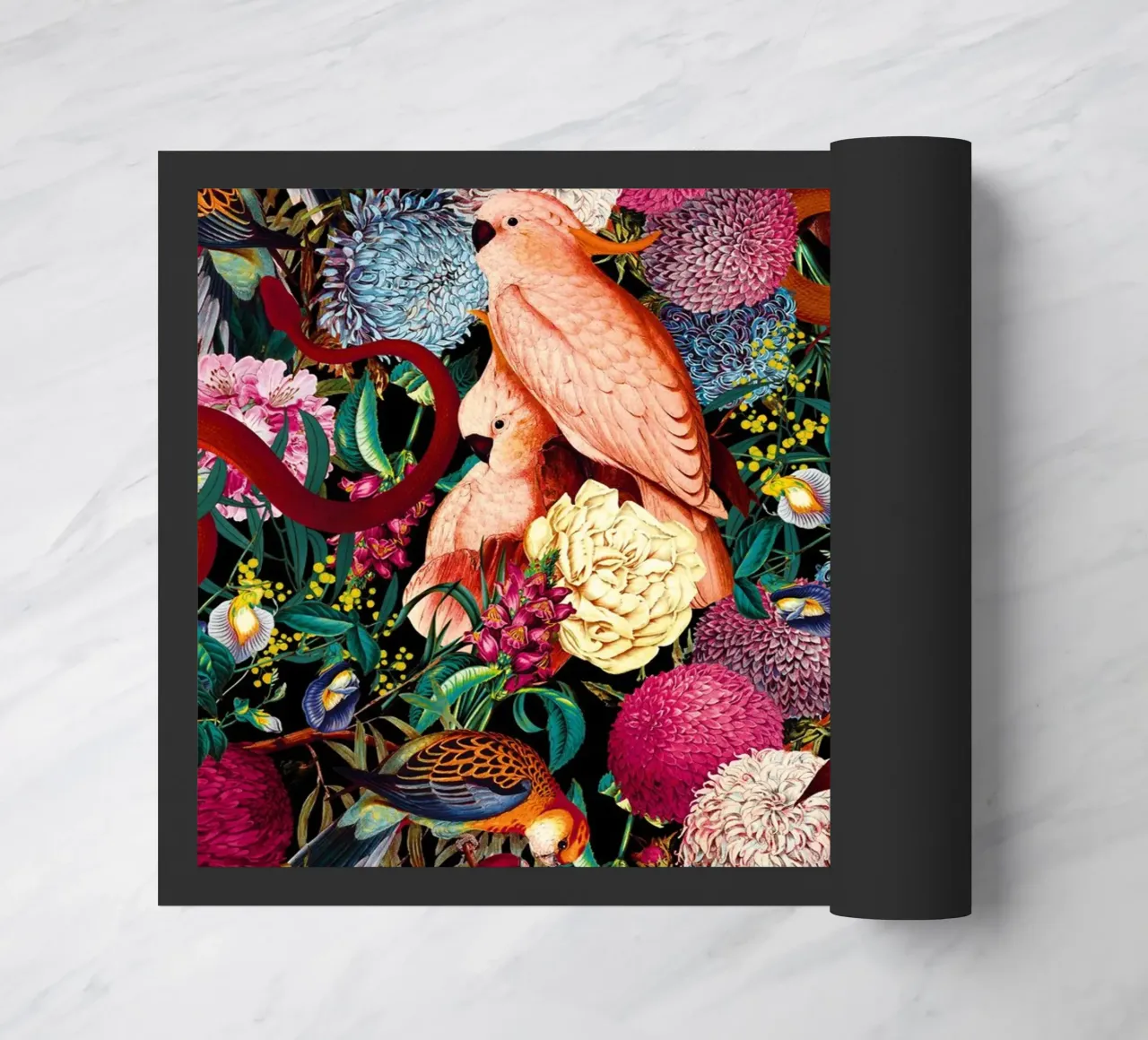 Floral and Animals Pattern II zerbino da burcukorkmazyurek