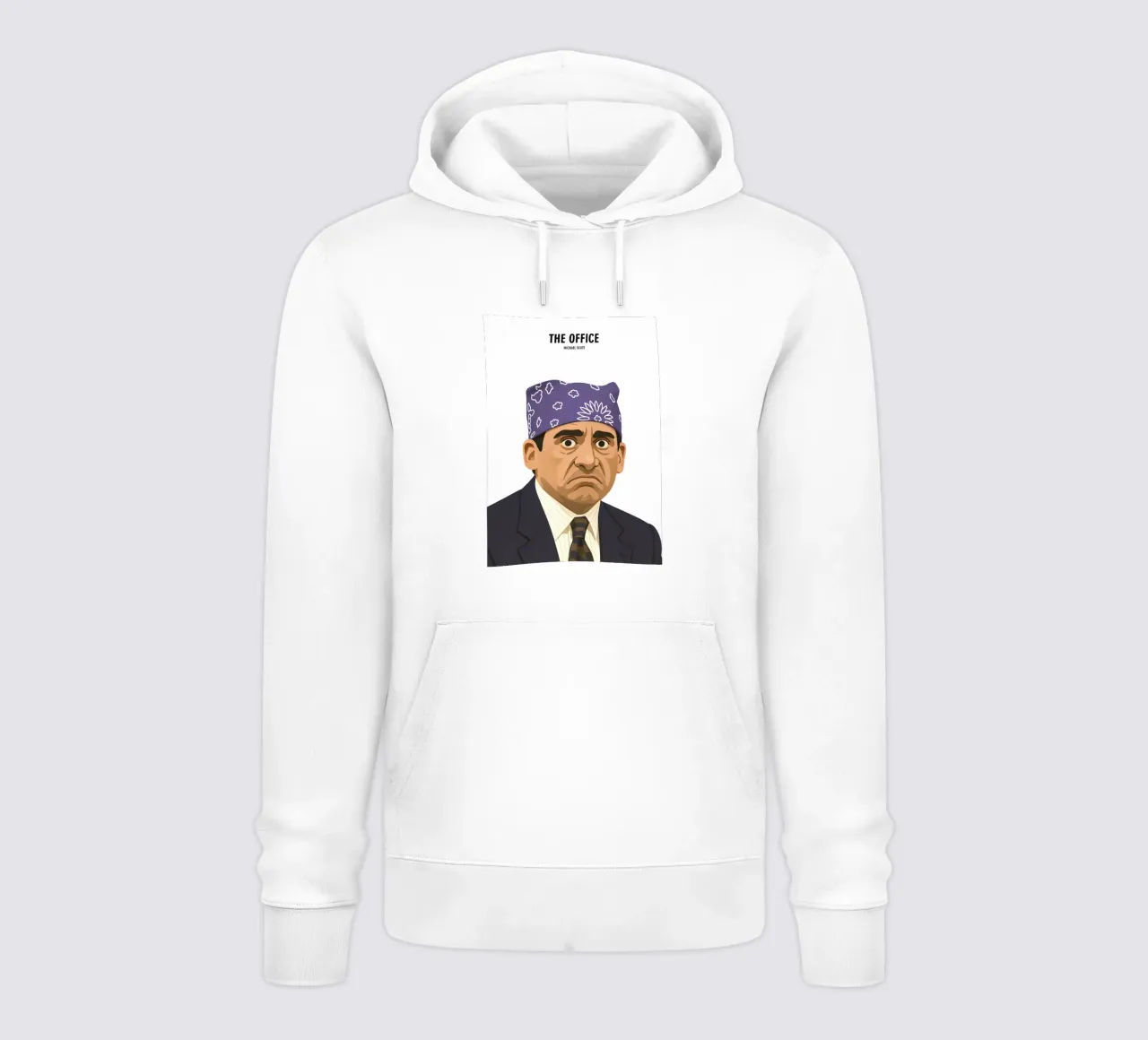 Michael Scott Minimalist felpa con cappuccio da MoviesArt