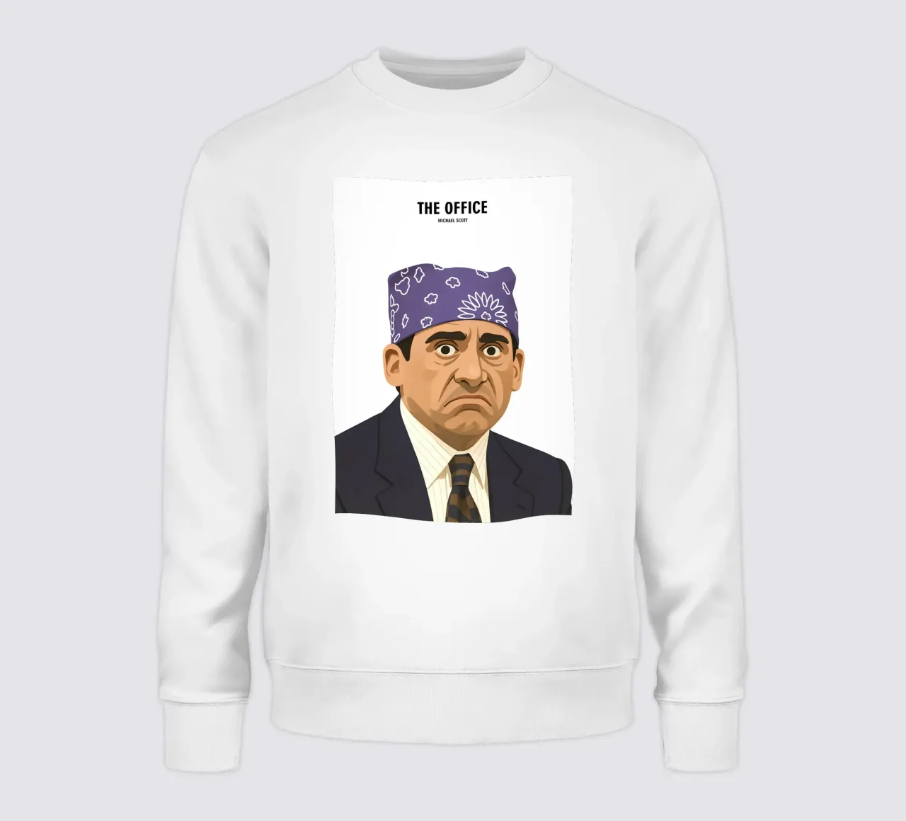 Michael Scott Minimalist sweatshirt by MoviesArt
