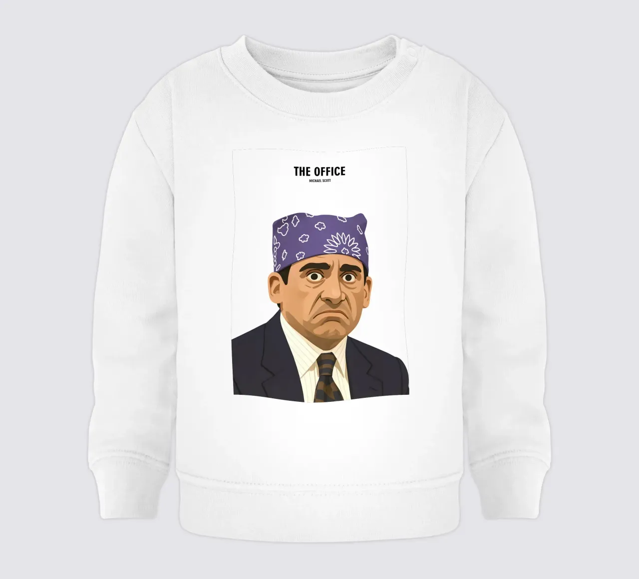 Michael Scott Minimalist felpa neonato da MoviesArt