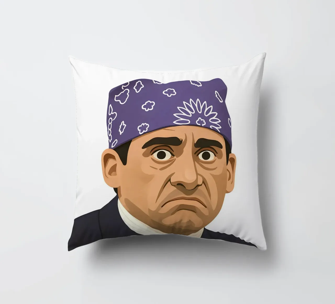 Michael Scott Minimalist cuscino da MoviesArt