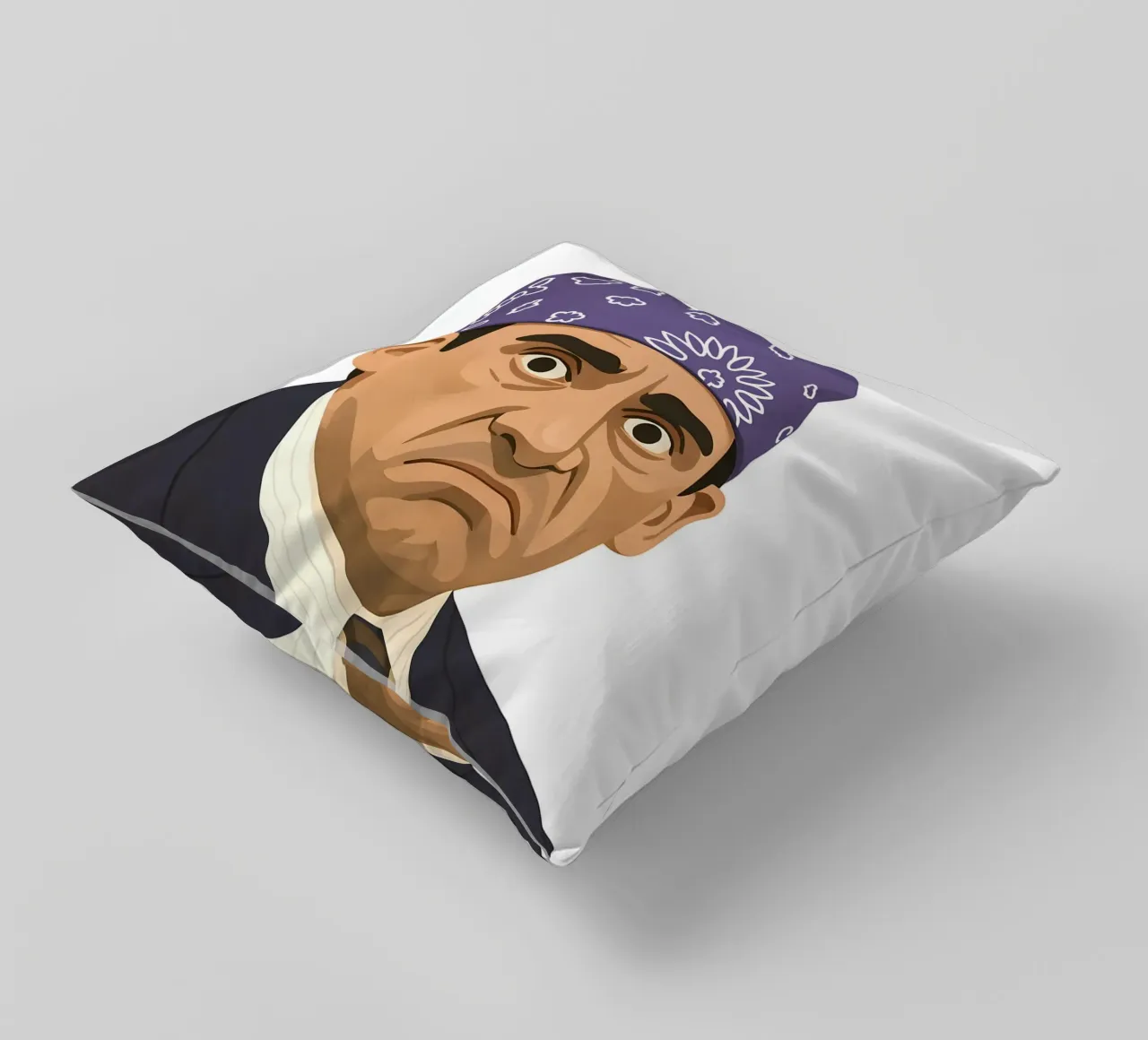 Michael Scott Minimalist cuscino da MoviesArt