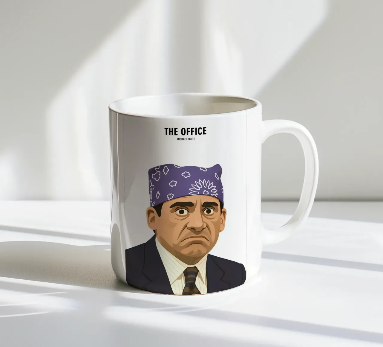 Michael Scott Minimalist tazza in ceramica da MoviesArt
