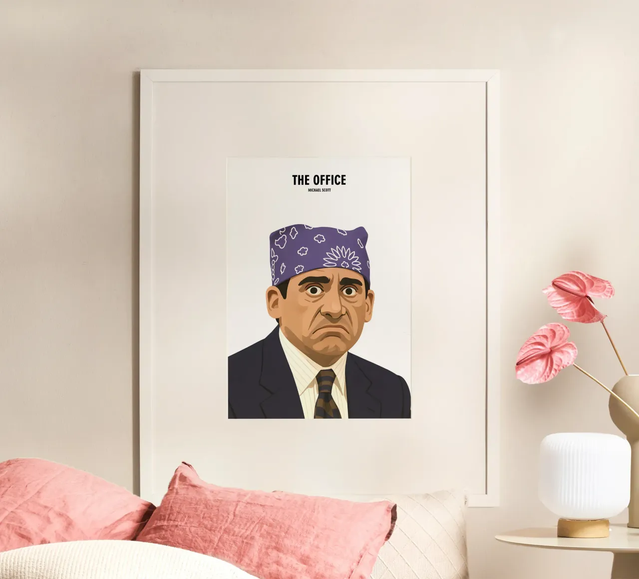 Michael Scott Minimalist poster da MoviesArt