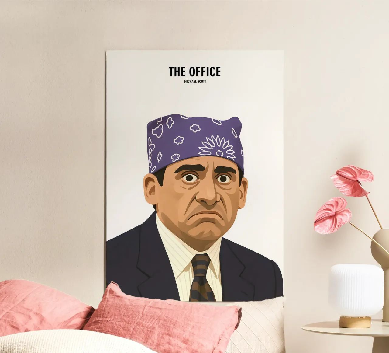Michael Scott Minimalist poster da MoviesArt