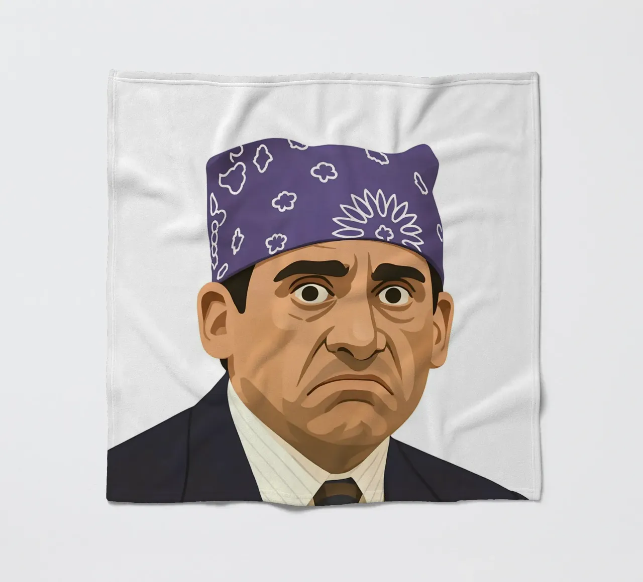Michael Scott Minimalist coperta in pile da MoviesArt
