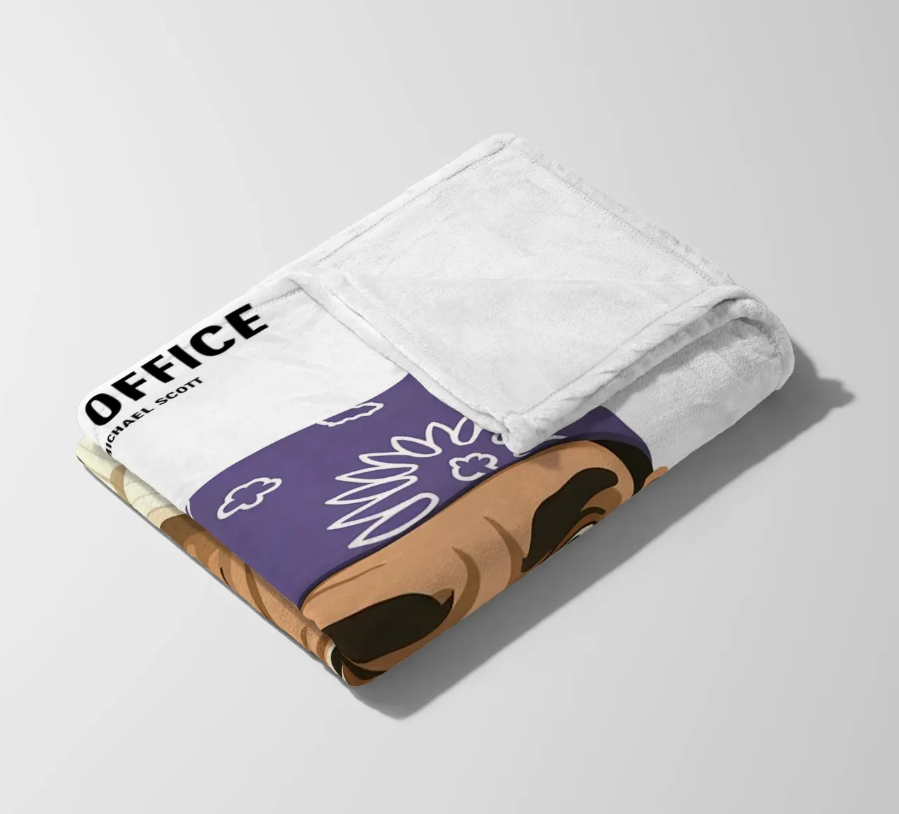 Michael Scott Minimalist coperta in pile da MoviesArt
