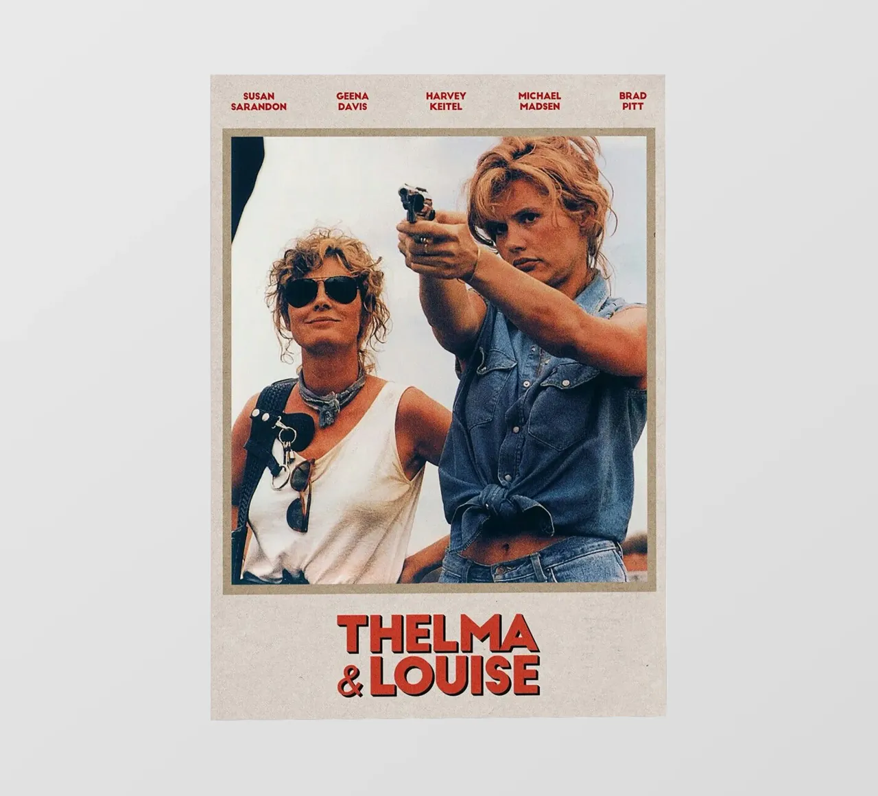 Thelma & Louise pellicola backlit da Attaboy Dsgn