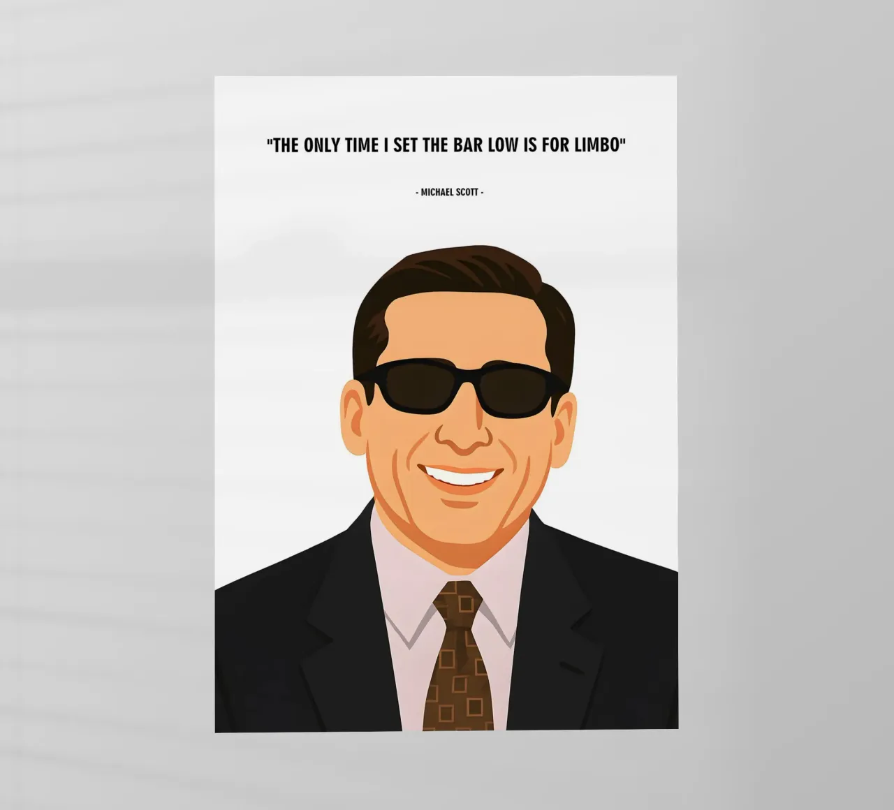 Michael Scott quotes pellicola backlit da MoviesArt
