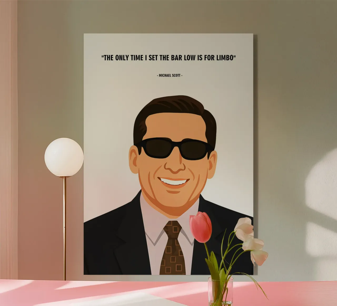 Michael Scott quotes plexiglass da MoviesArt