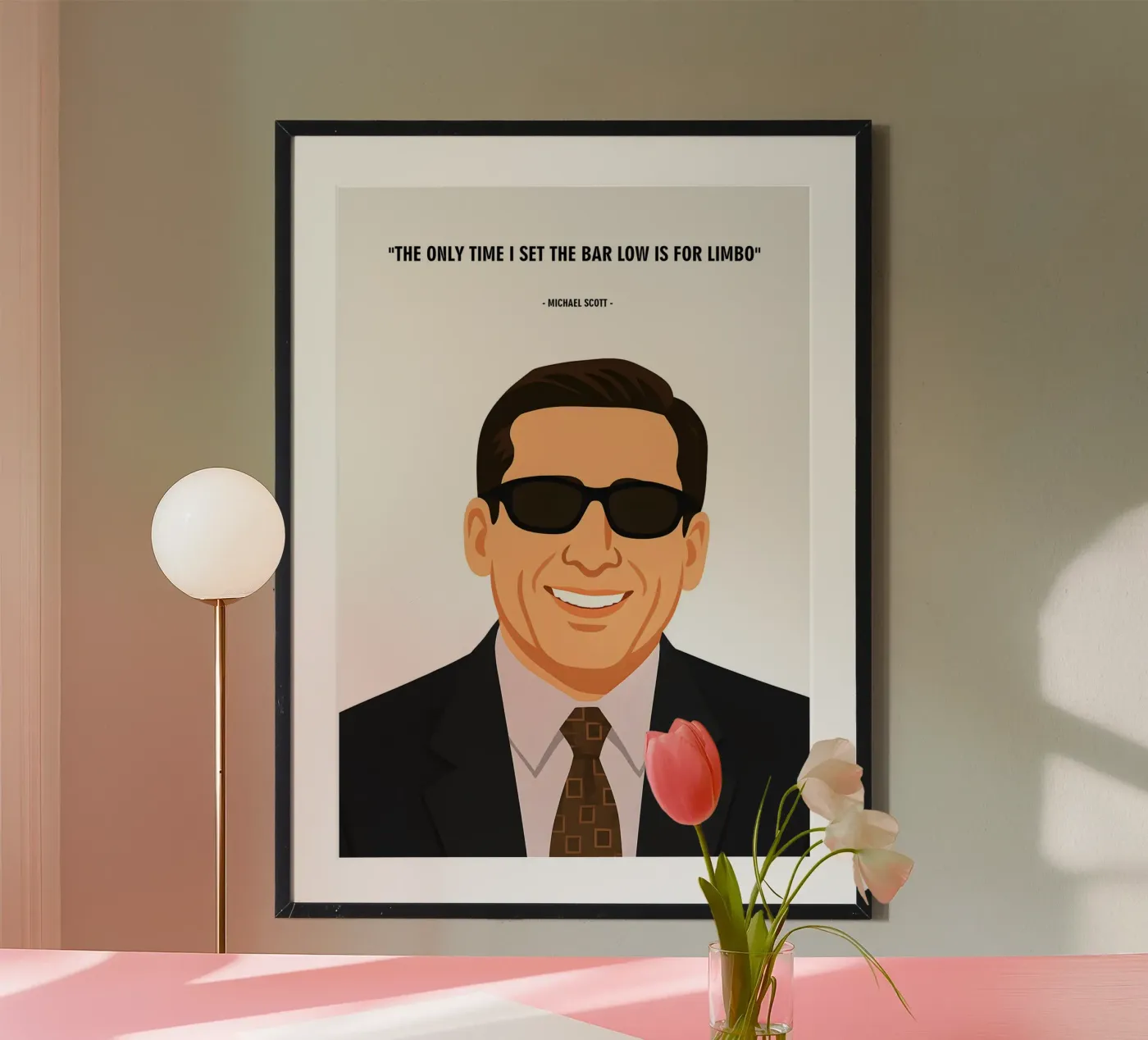 Michael Scott quotes poster da MoviesArt