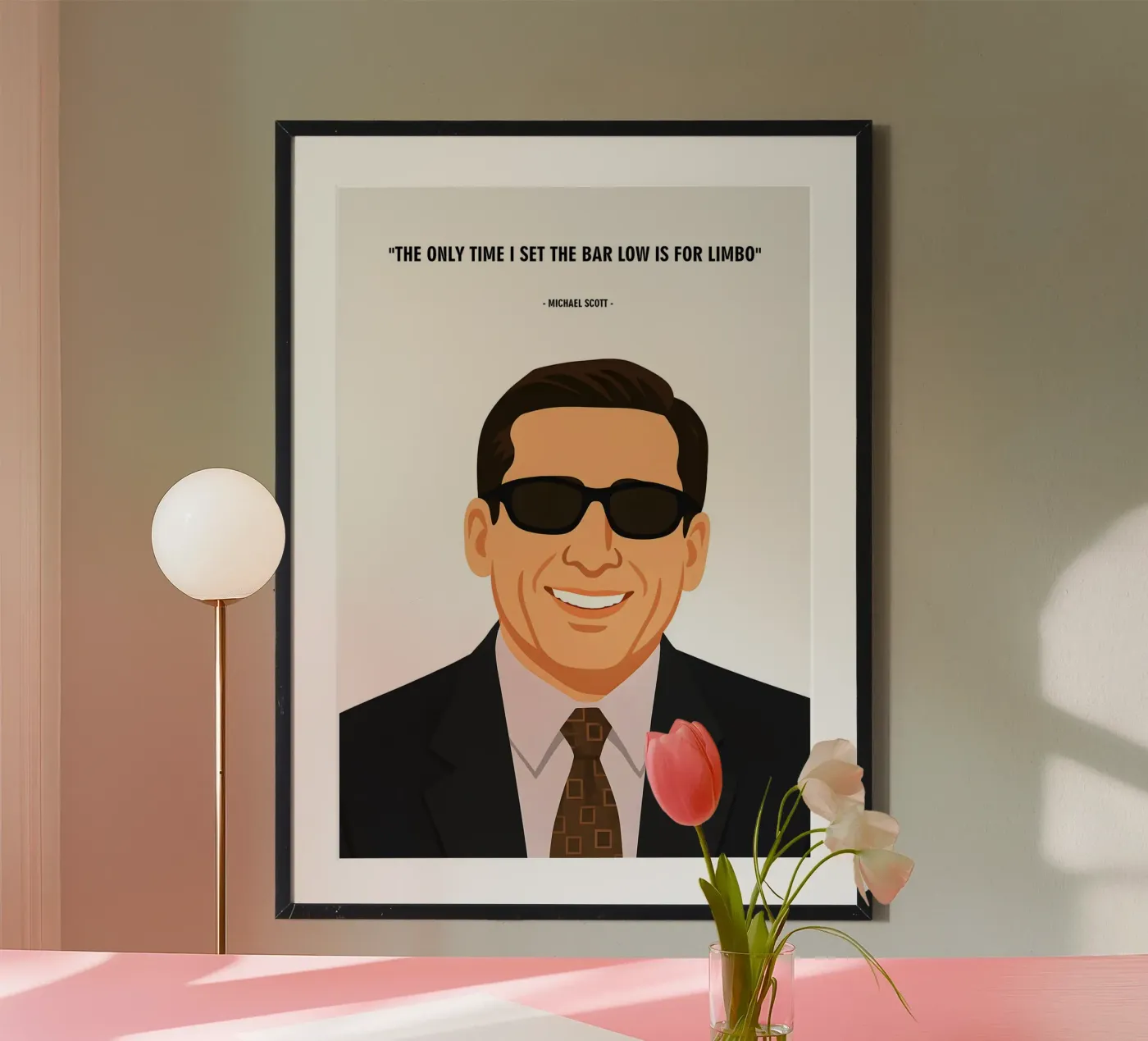 Michael Scott quotes poster da MoviesArt