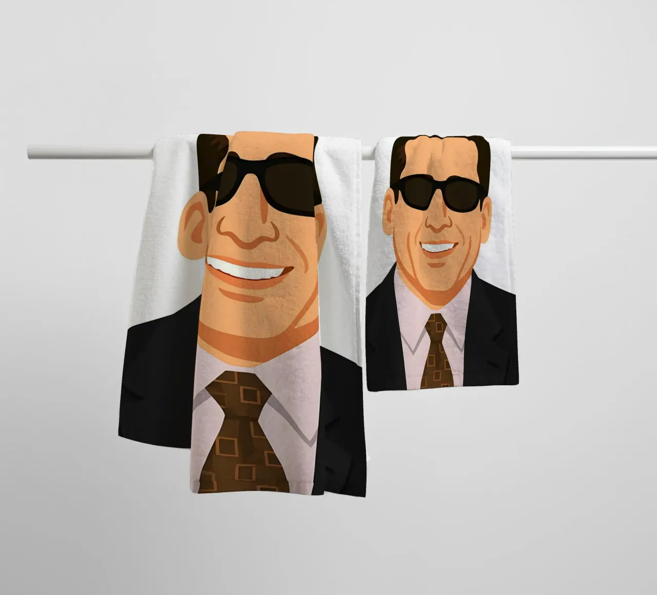 Michael Scott  quotes towel by MoviesArt