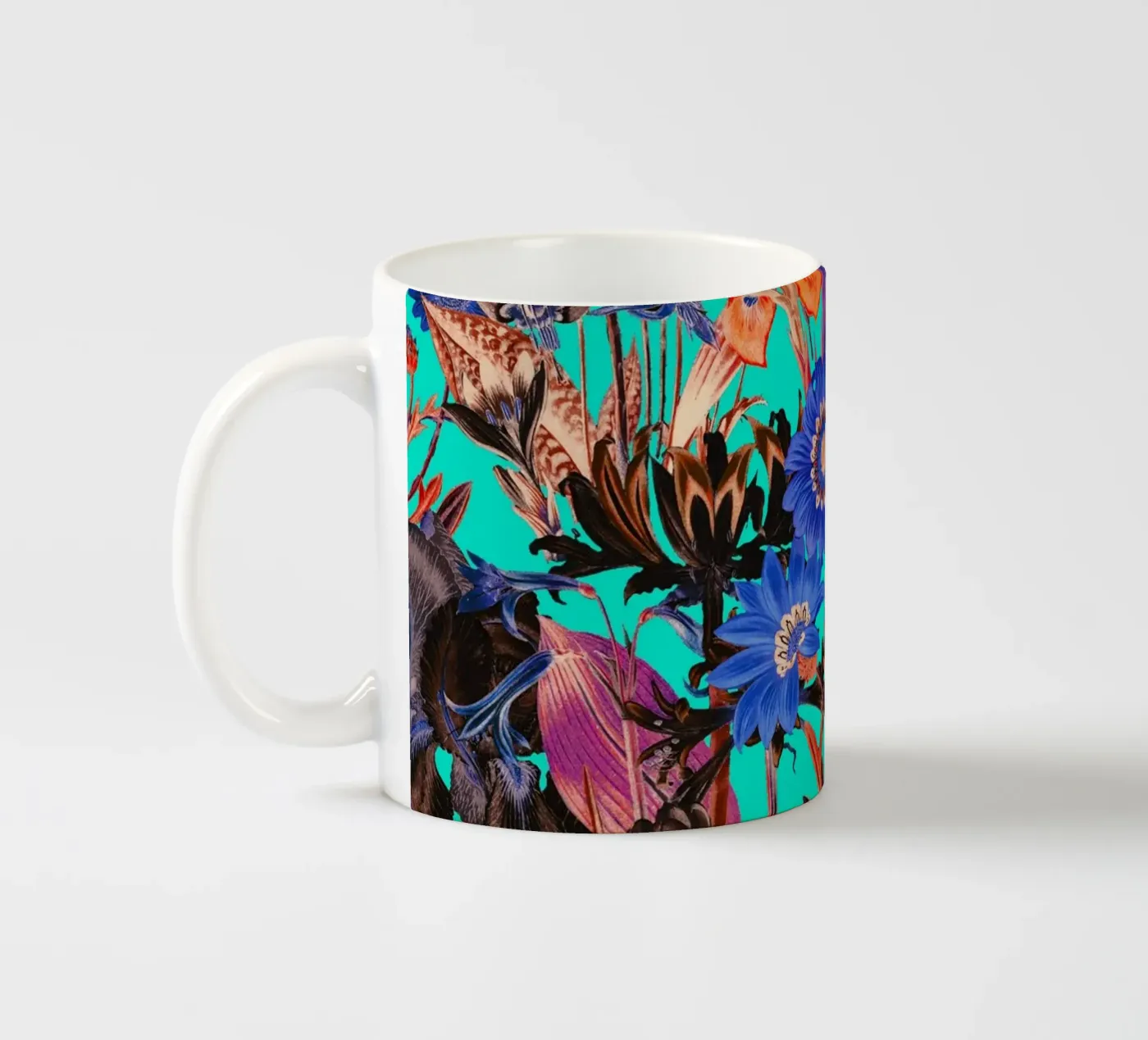 Fantasy ceramic mug by burcukorkmazyurek