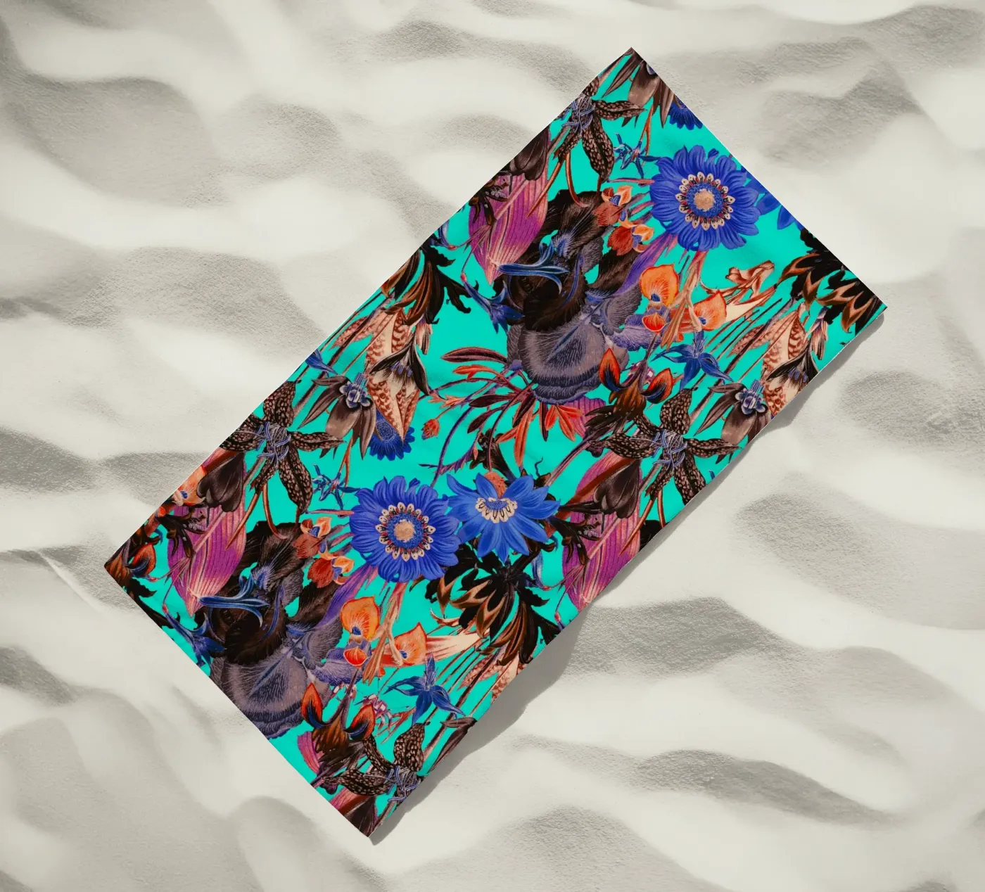 Fantasy beach towel by burcukorkmazyurek