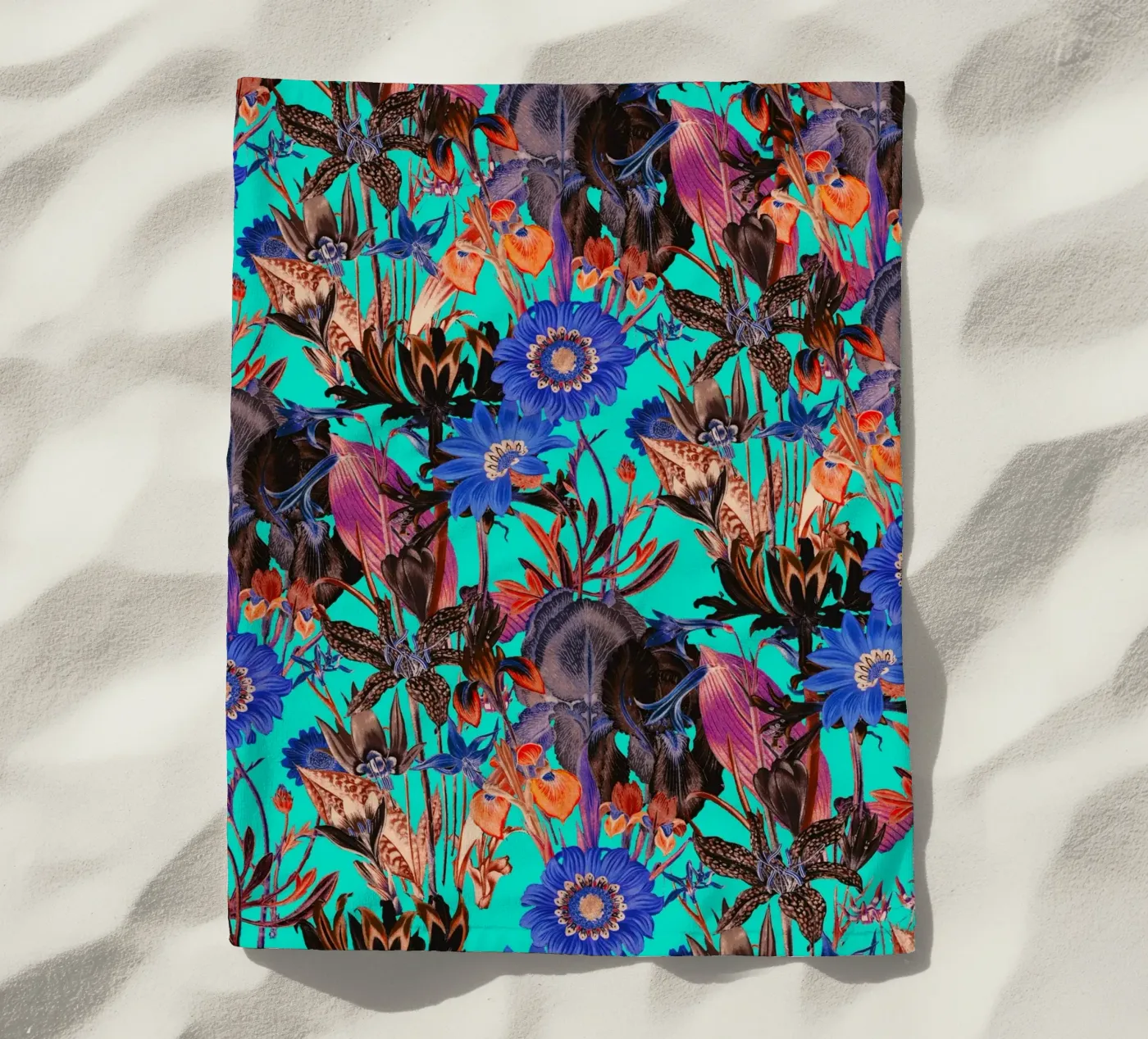 Fantasy beach towel by burcukorkmazyurek