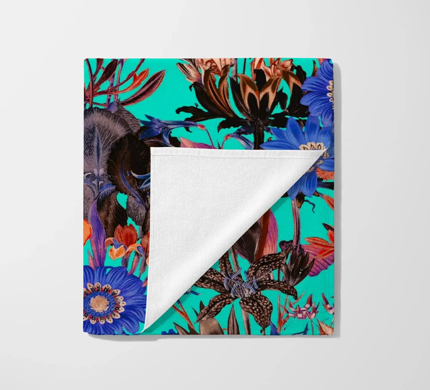 Fantasy beach towel by burcukorkmazyurek