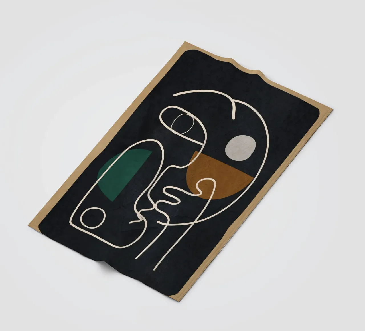 Floating Abstraction 3 coperta in pile da cityart