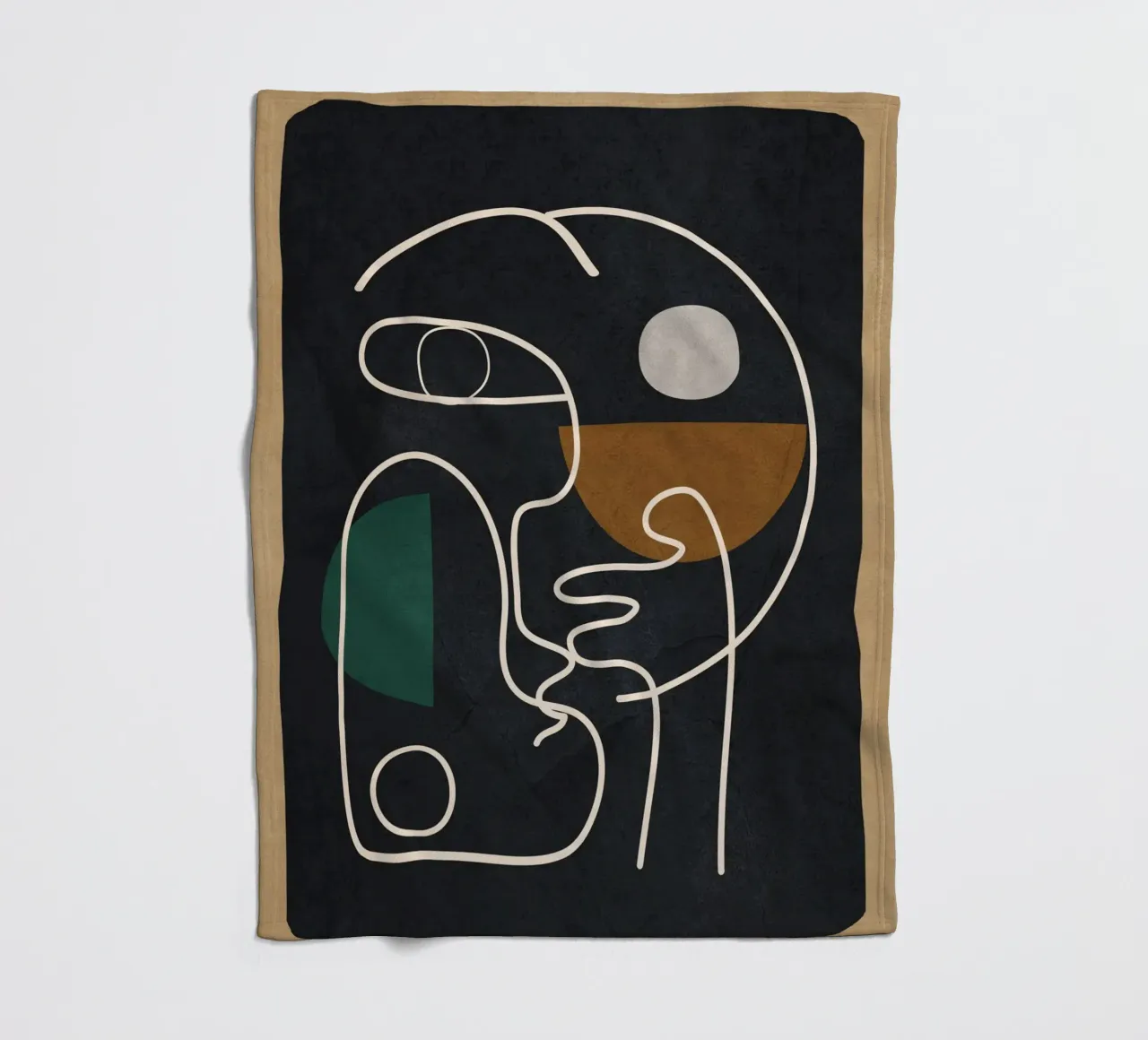 Floating Abstraction 3 coperta in pile da cityart