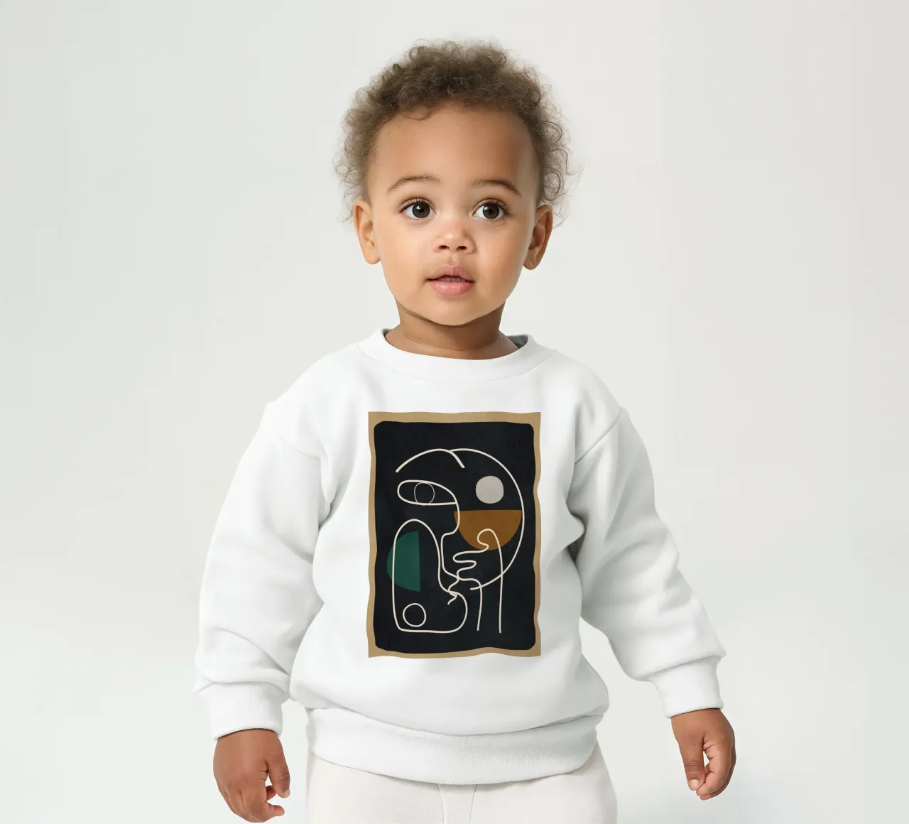Floating Abstraction 3 baby sweatshirt van cityart