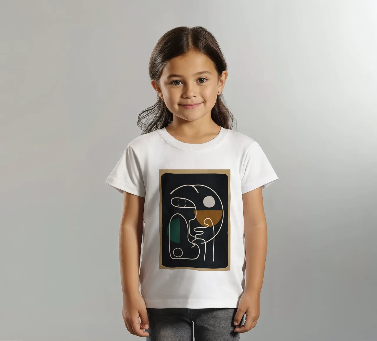 Floating Abstraction 3 t-shirt bambini da cityart