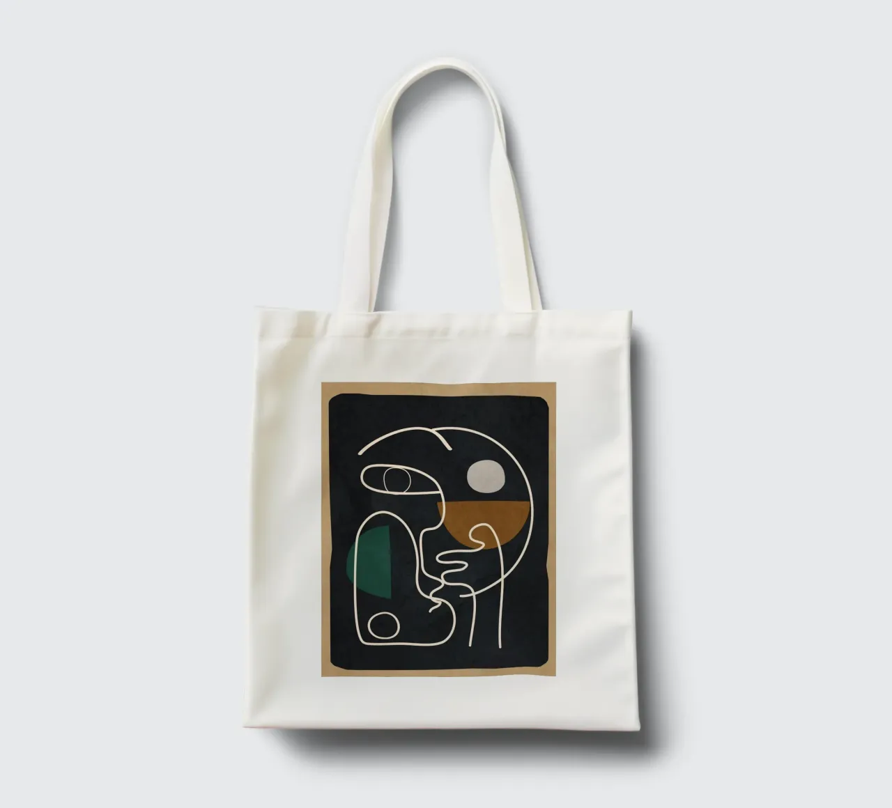 Floating Abstraction 3 borsa in juta da cityart