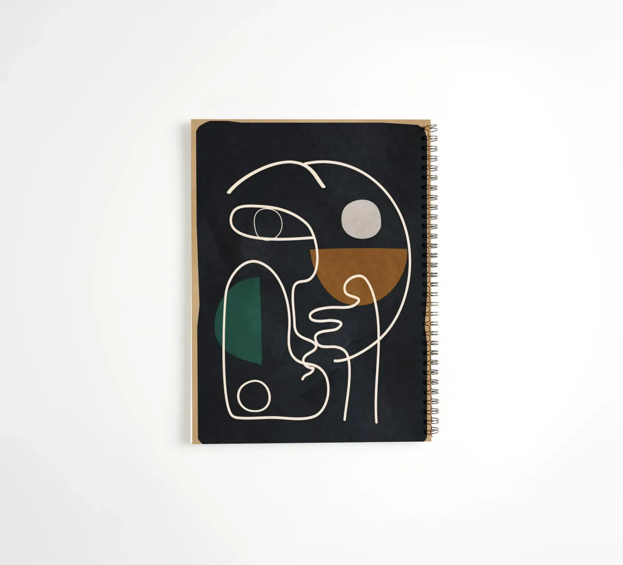 Floating Abstraction 3 spiral notebook by cityart