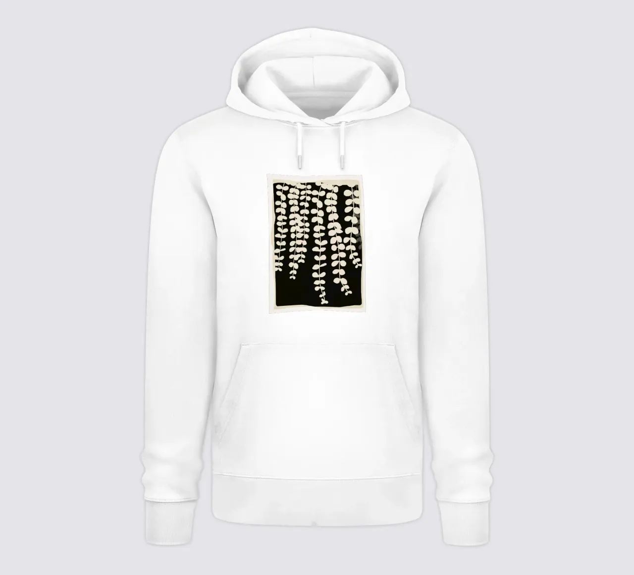 Minimal Abstract Leaves 2 hoodie van cityart