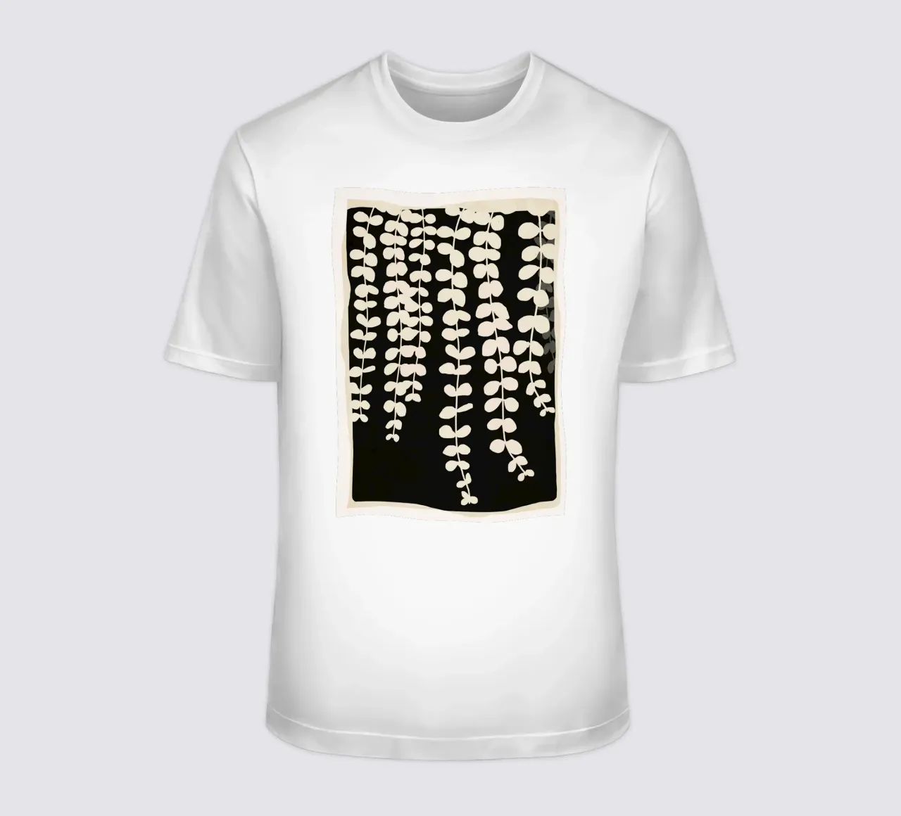 Minimal Abstract Leaves 2 t-shirt da cityart