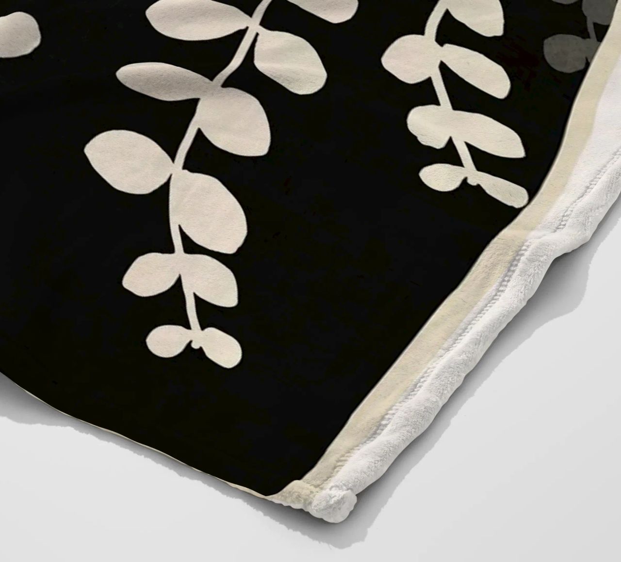 Minimal Abstract Leaves 2 coperta in pile da cityart