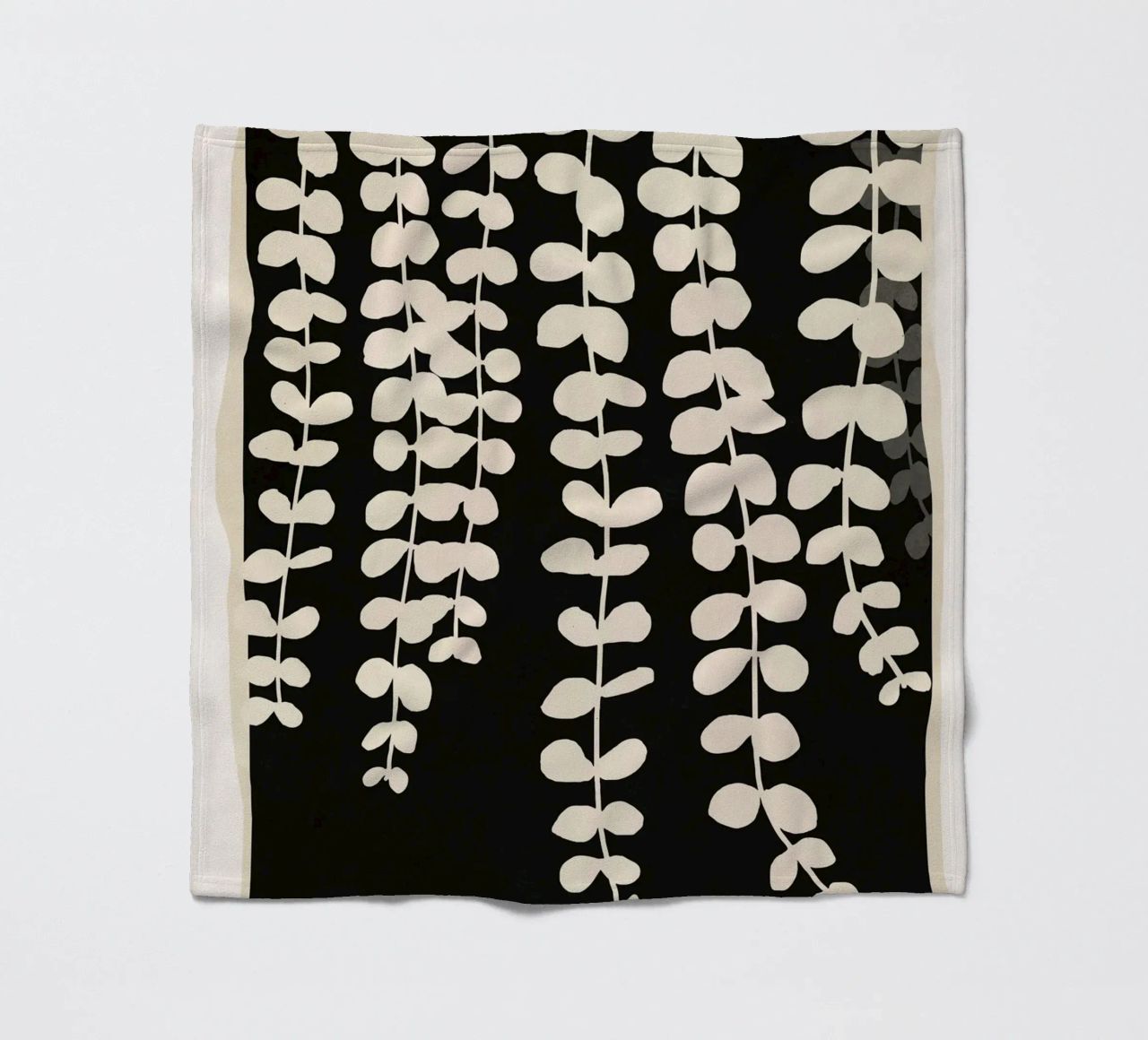 Minimal Abstract Leaves 2 coperta in pile da cityart