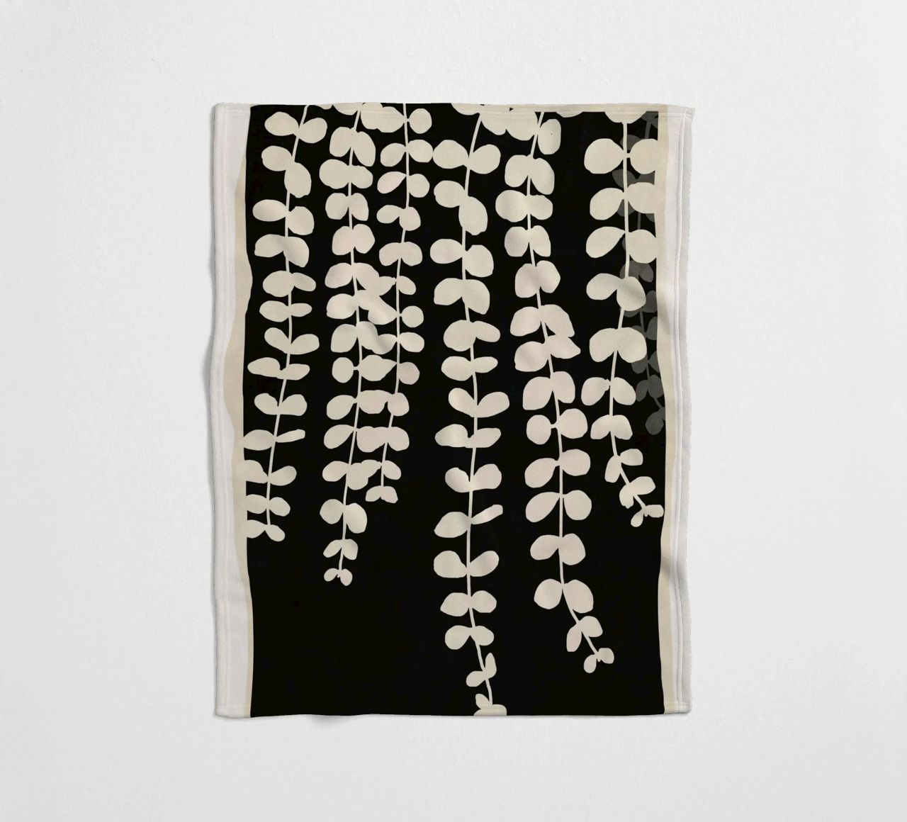 Minimal Abstract Leaves 2 coperta in pile da cityart