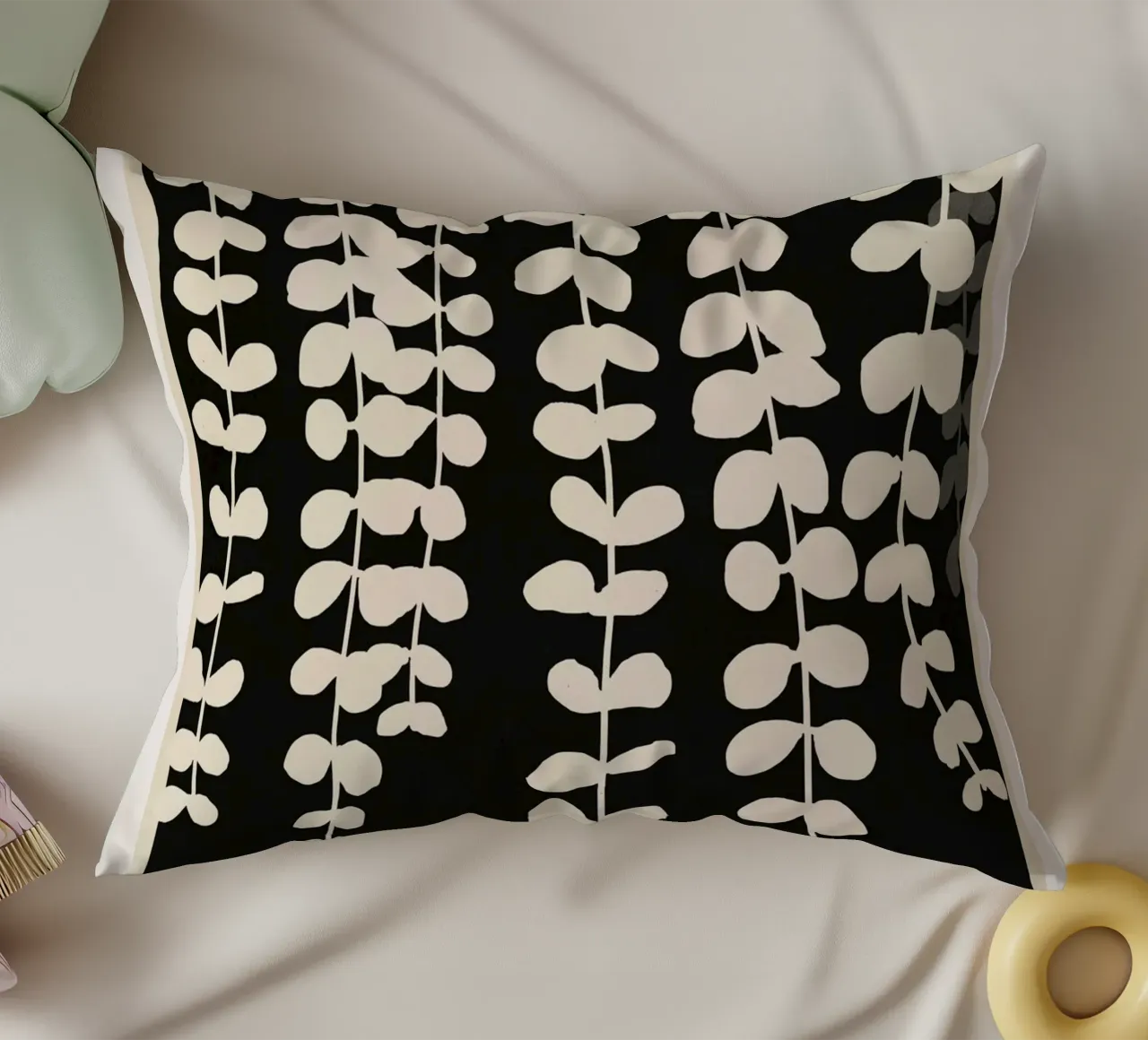 Minimal Abstract Leaves 2 cuscino da cityart