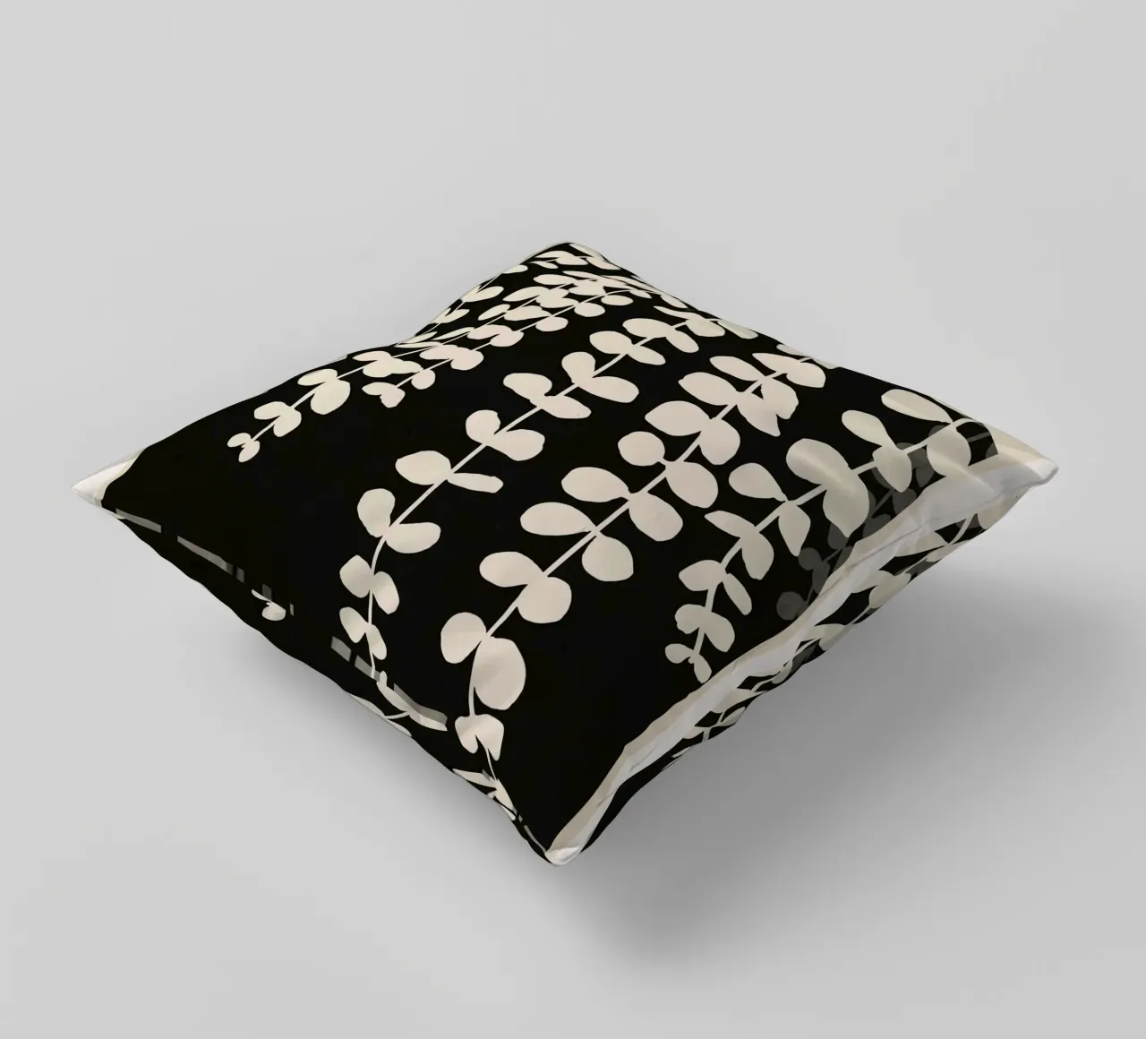 Minimal Abstract Leaves 2 cuscino da cityart