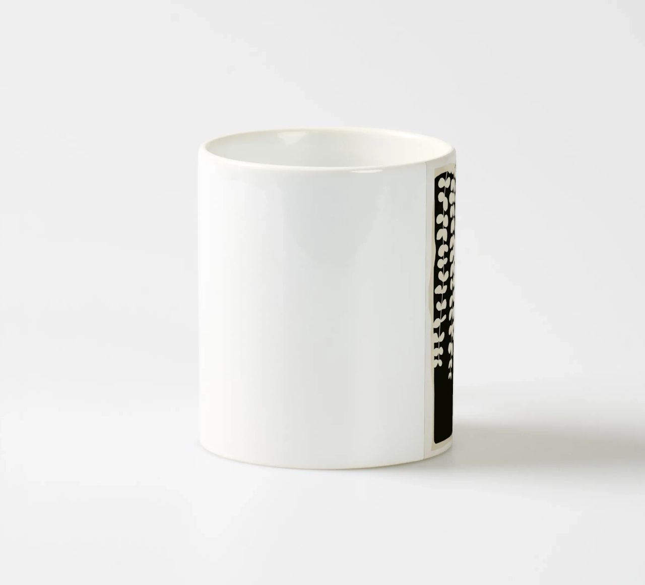 Minimal Abstract Leaves 2 tazza in ceramica da cityart