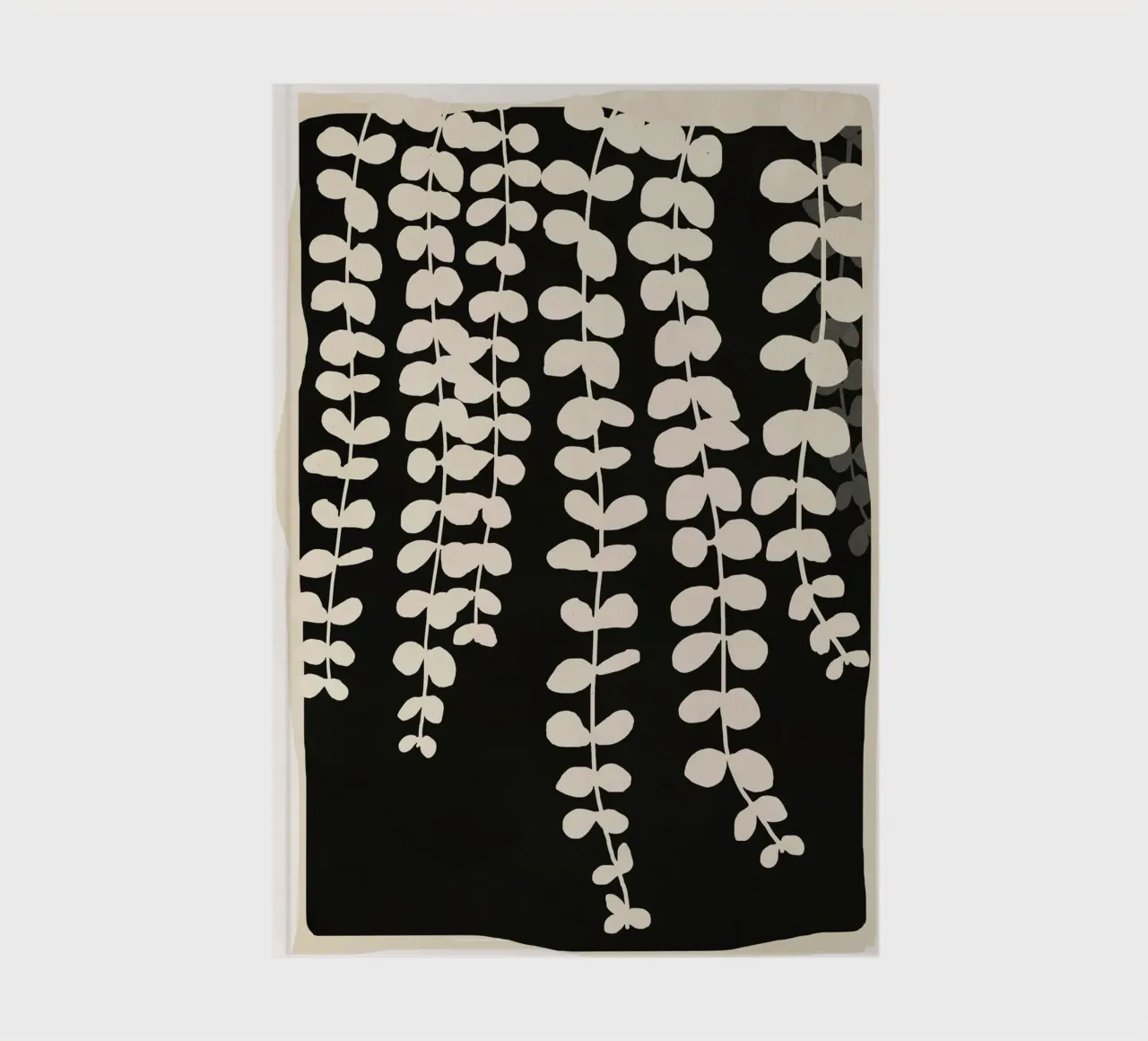 Minimal Abstract Leaves 2 notebook by cityart