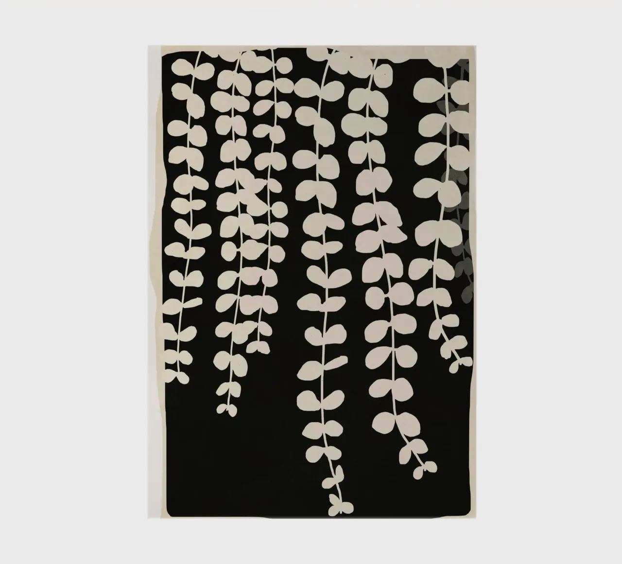 Minimal Abstract Leaves 2 notebook by cityart