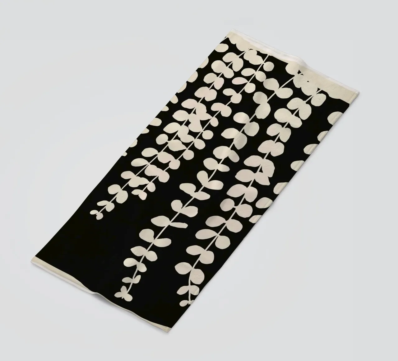 Minimal Abstract Leaves 2 telo mare da cityart