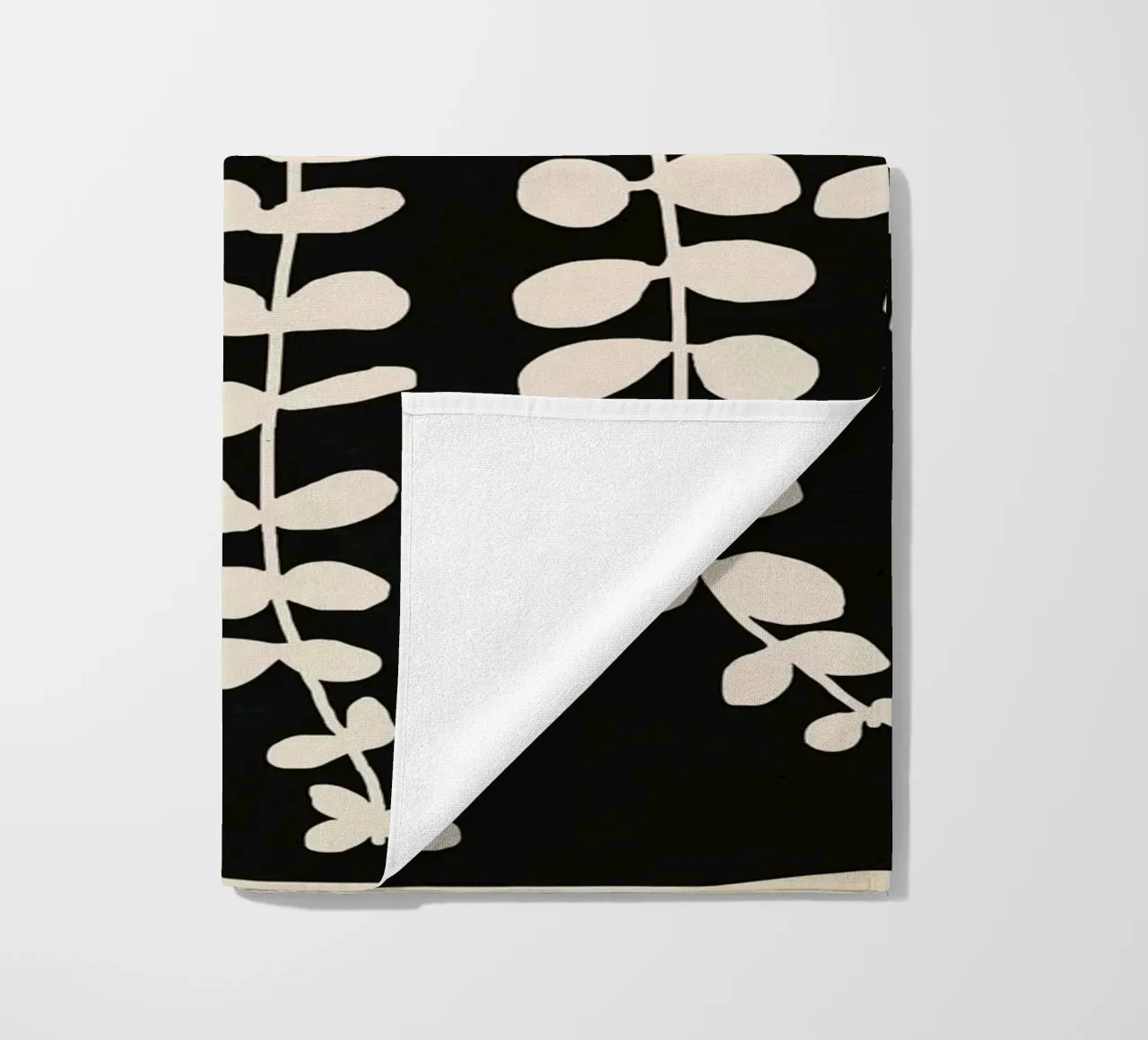 Minimal Abstract Leaves 2 telo mare da cityart